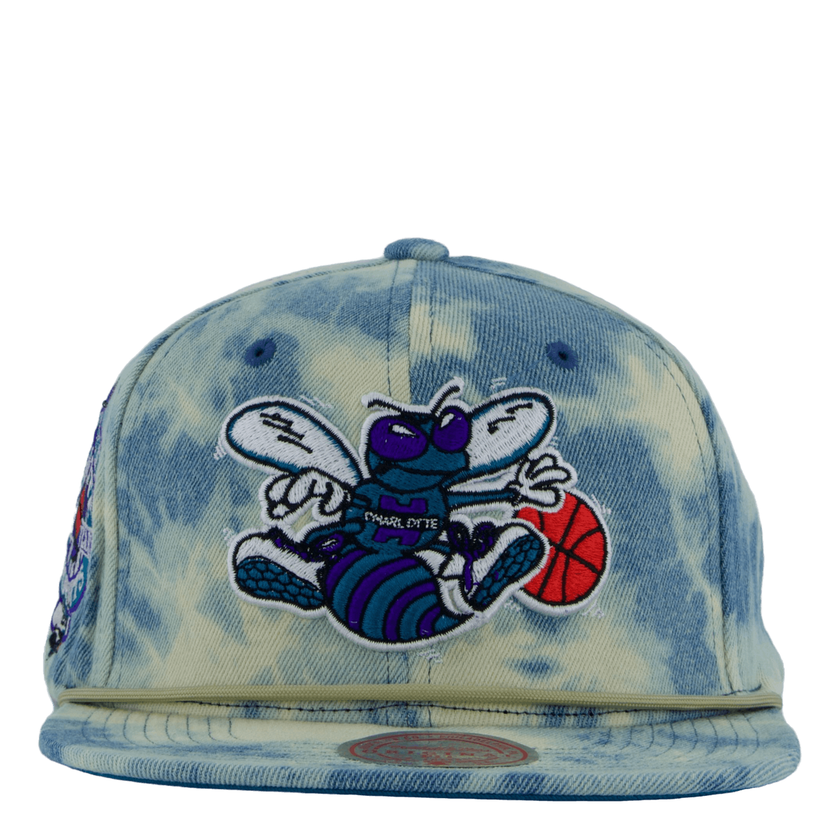 Hornets Acid Wash Snapback HWC