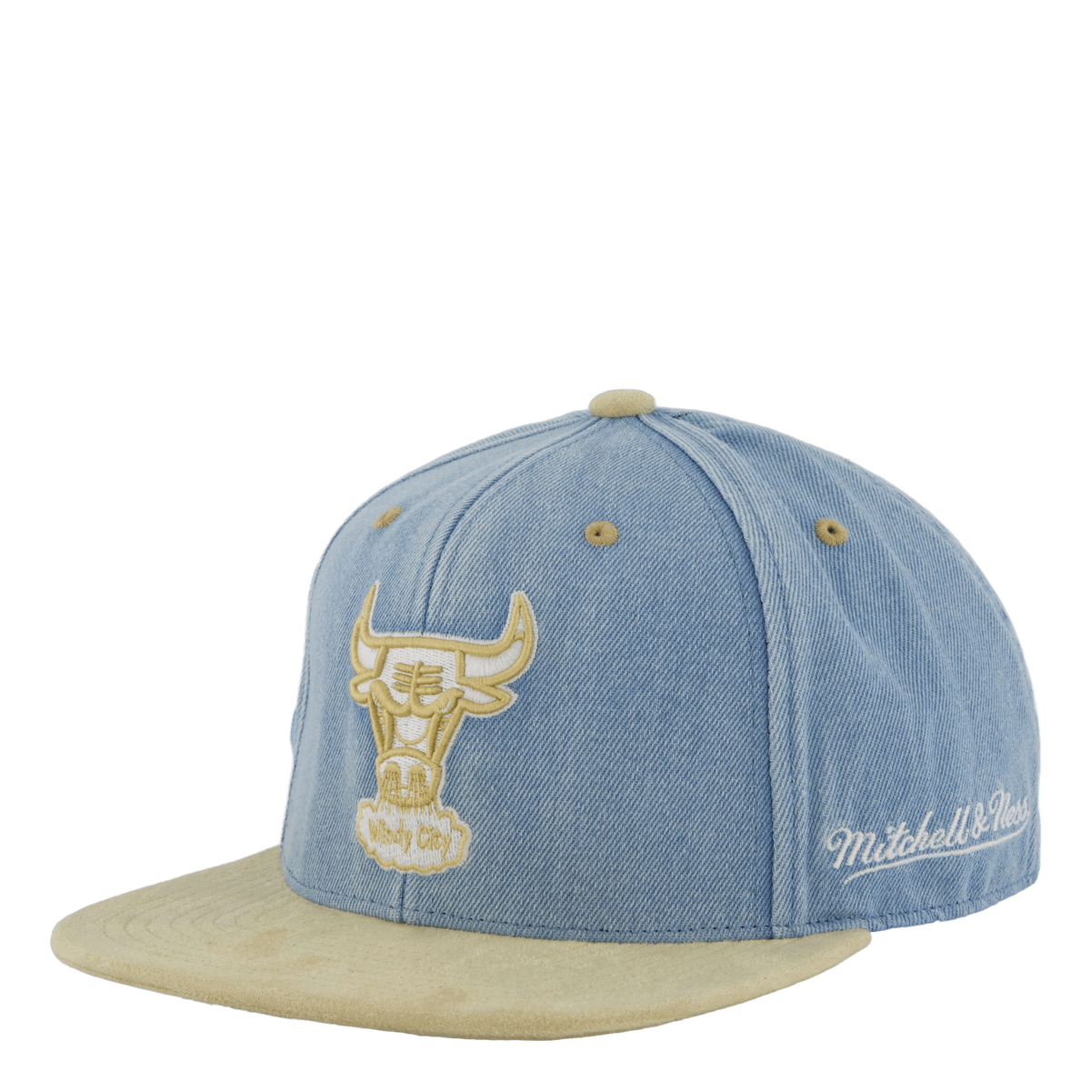 Bulls Blue Jean Baby Fitted HWC