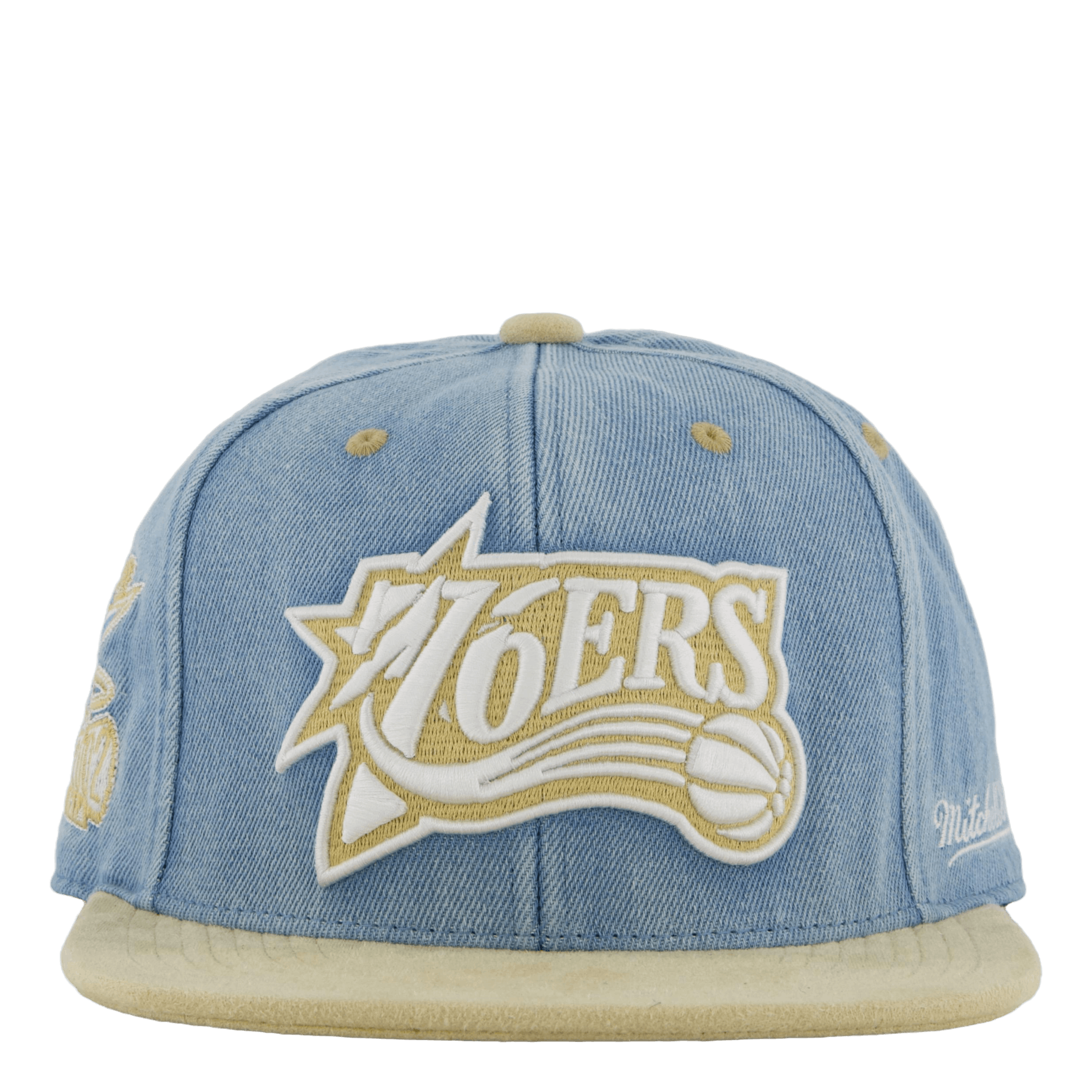 76ers Blue Jean Baby Fitted HWC