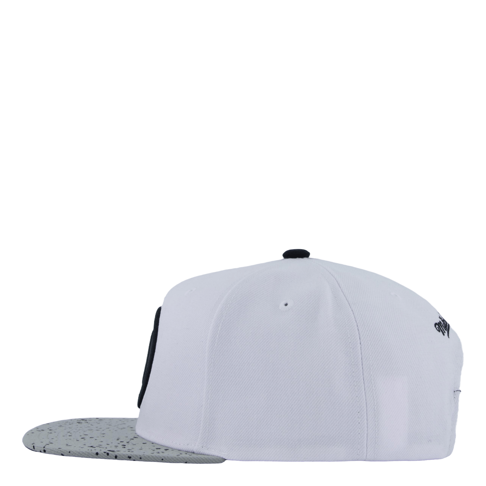 Cement Top Snapback White/silver