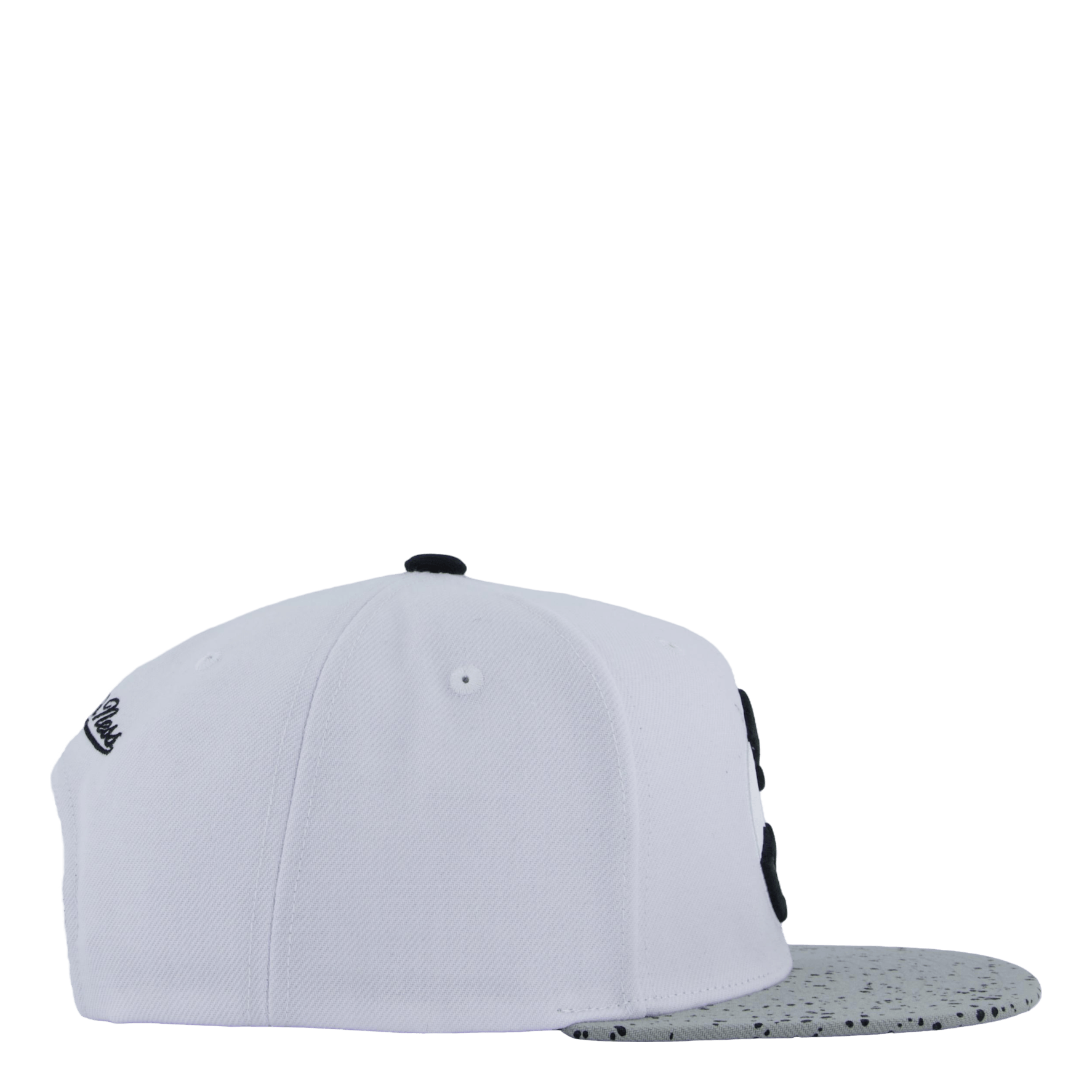 Cement Top Snapback White/silver