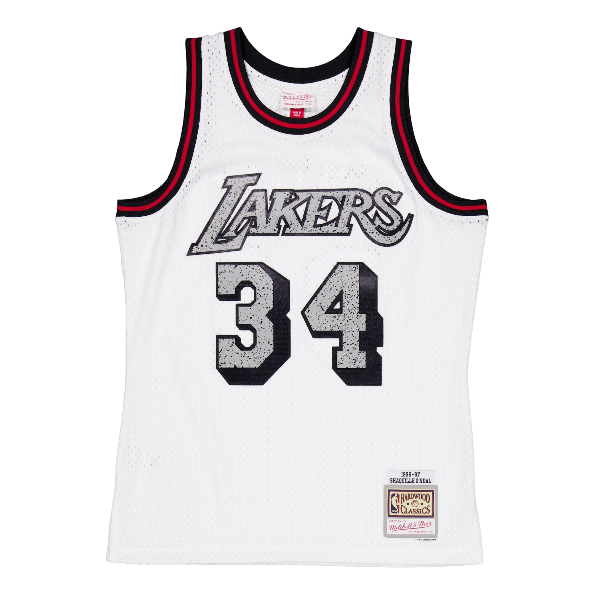 Cracked Cement Swingman Jersey White