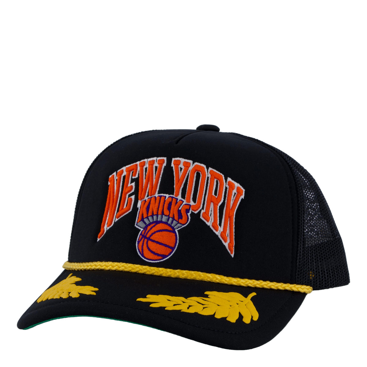 Knicks Gold Leaf Trucker HWC