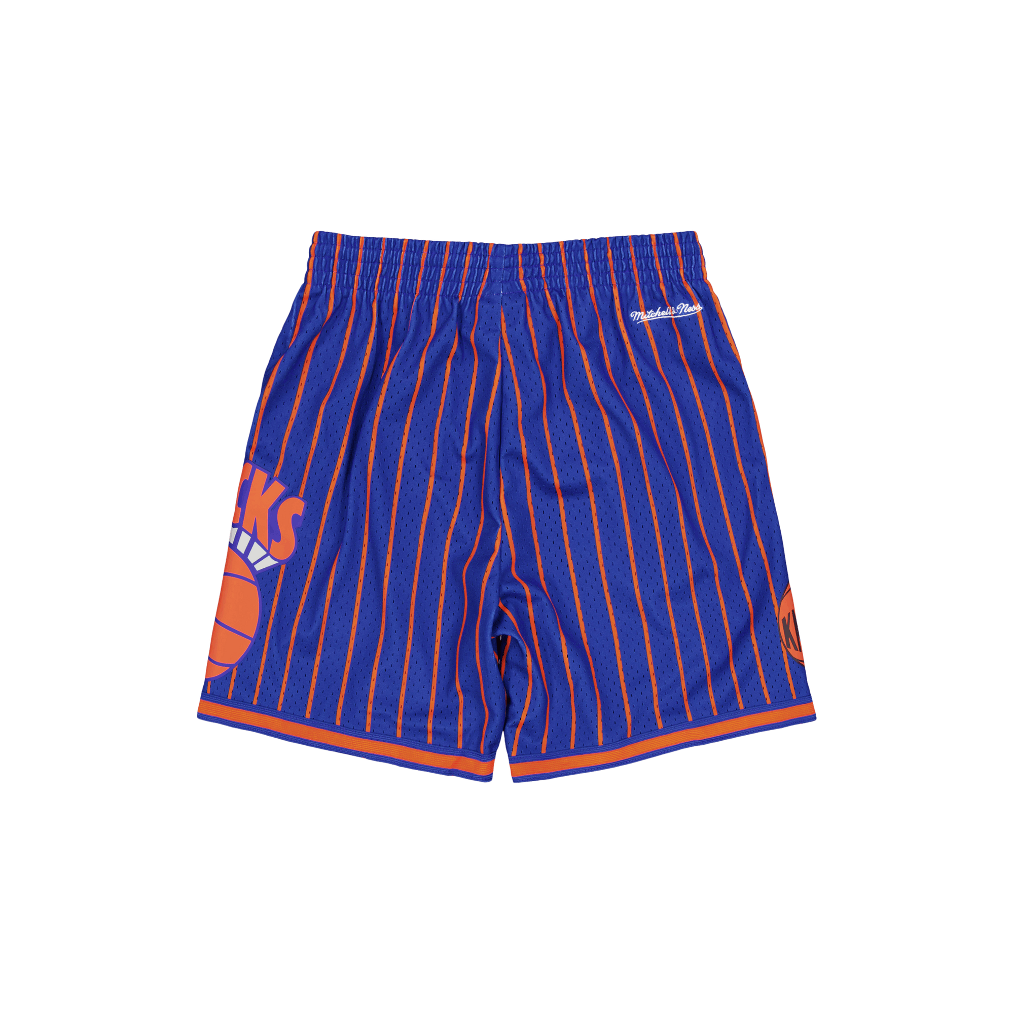 M&n City Collection Mesh Short Royal/orange