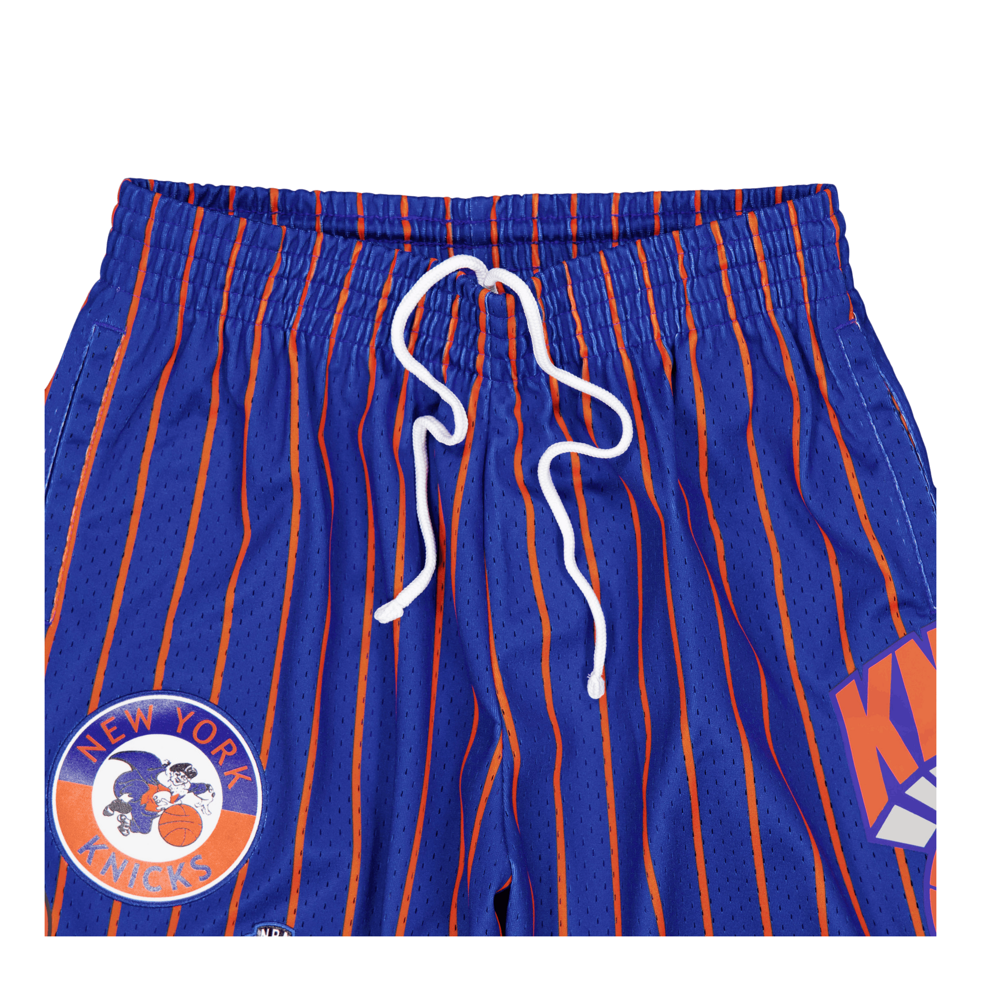 M&n City Collection Mesh Short Royal/orange