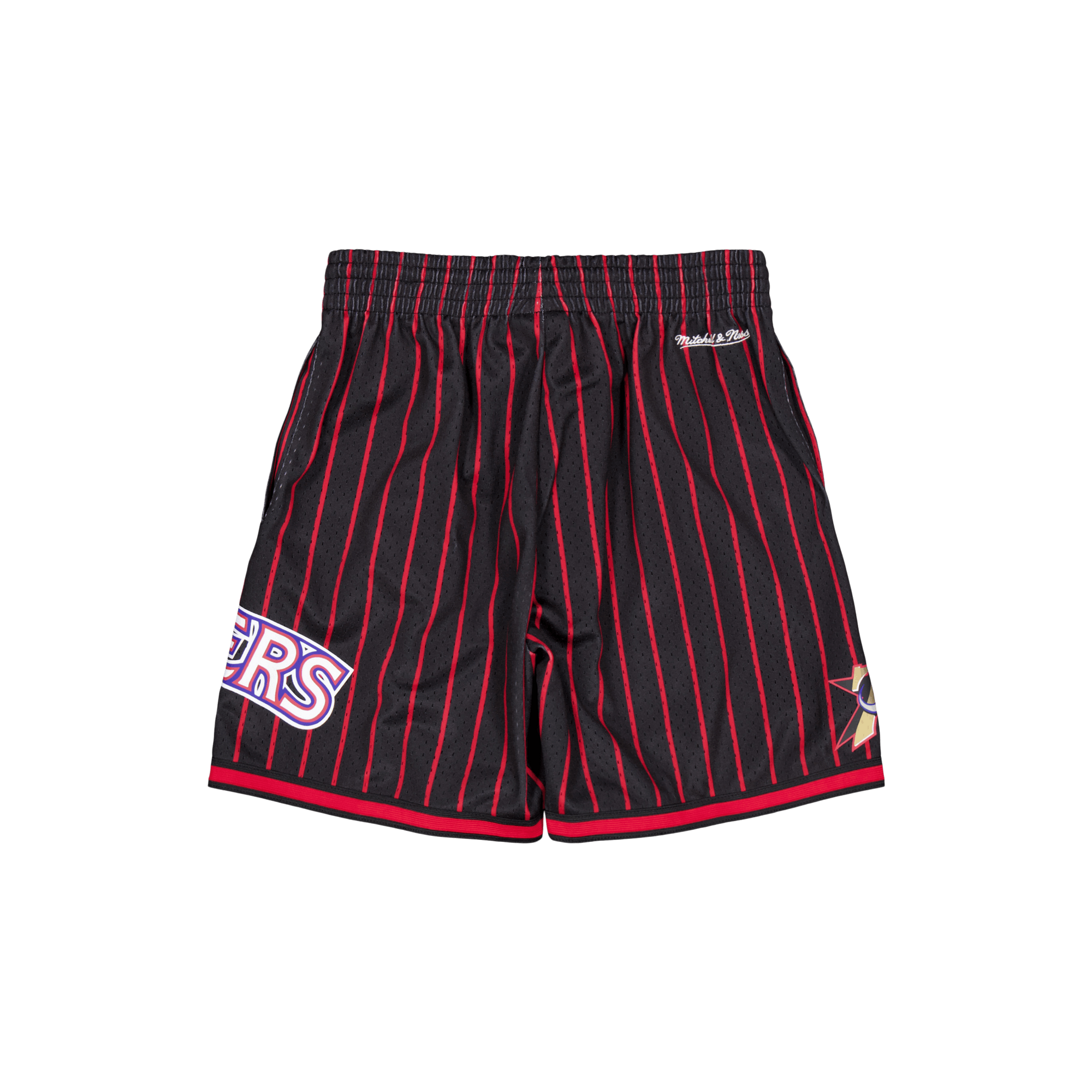 M&n City Collection Mesh Short Black/red