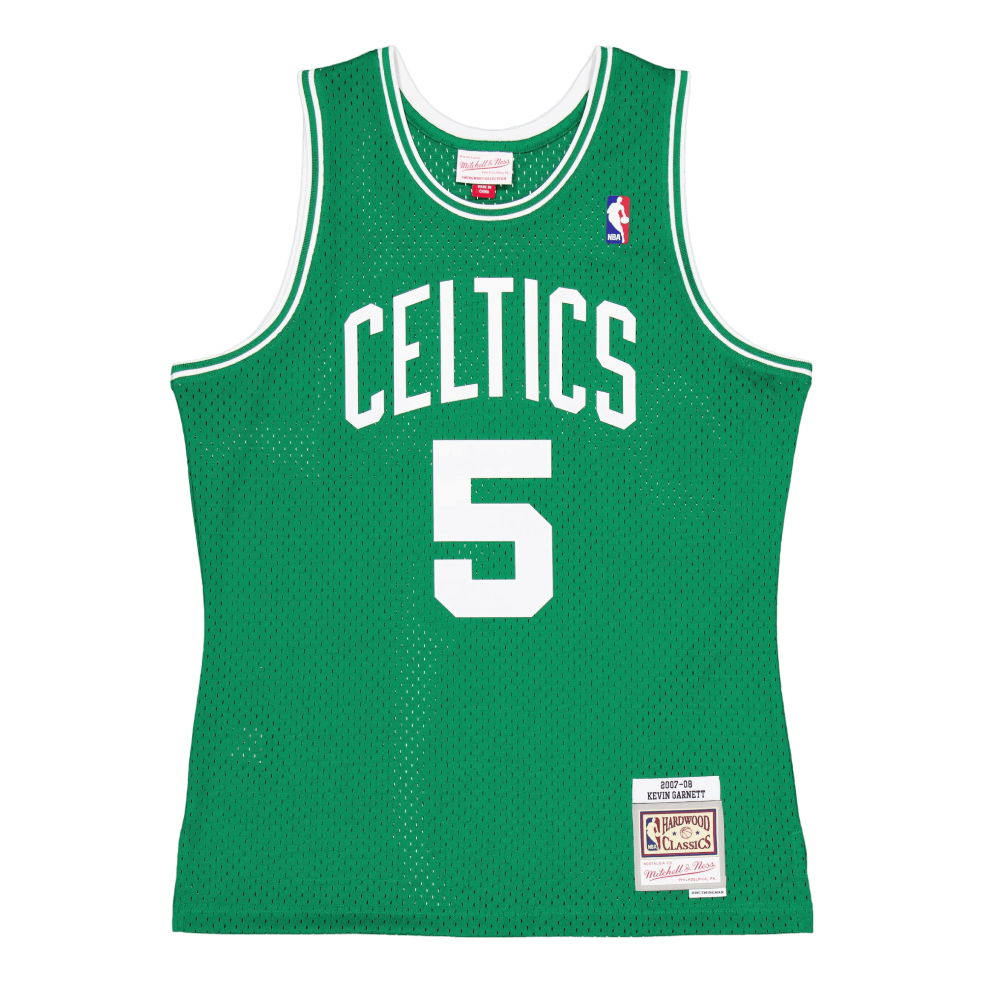 Swingman Jersey 07 Kelly Green