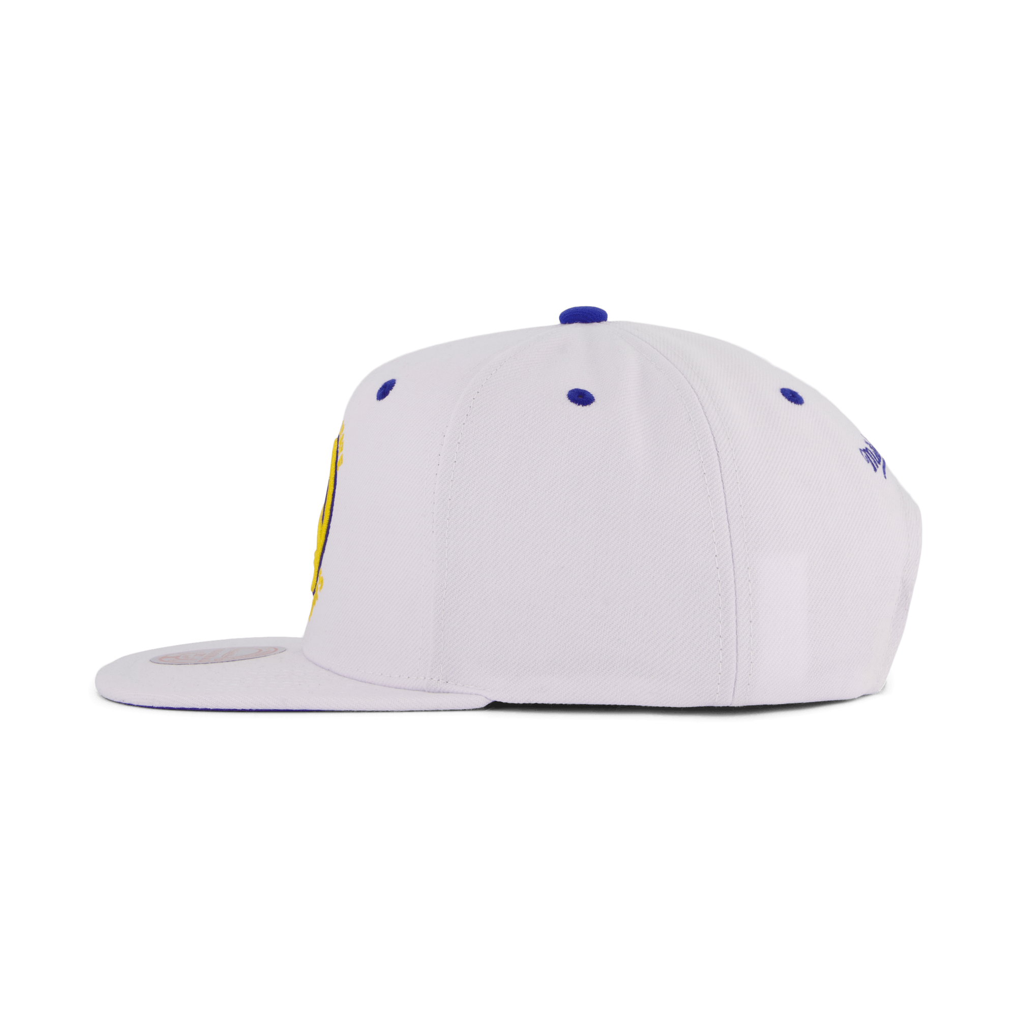 Warriors White Team Color Snapback