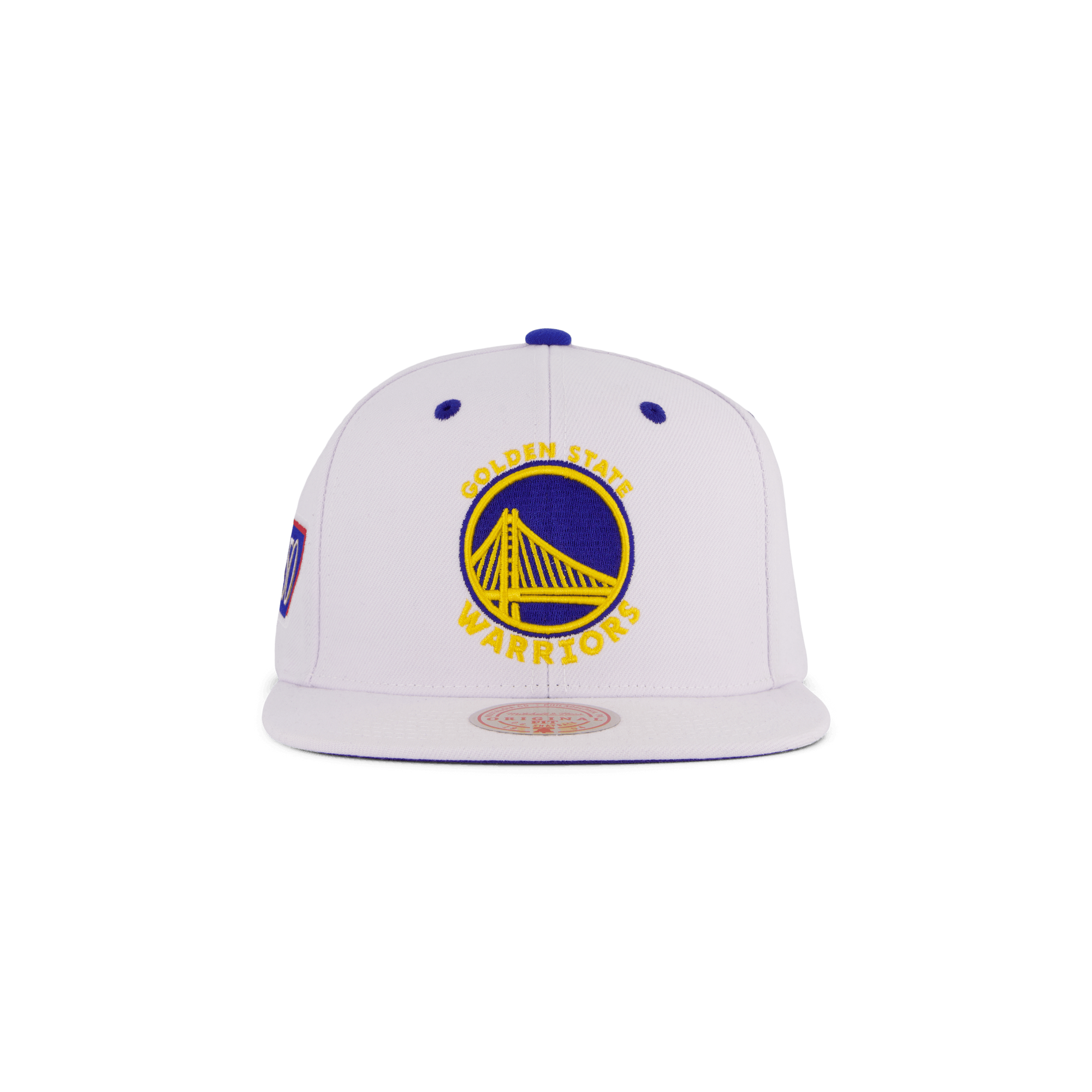 Warriors White Team Color Snapback