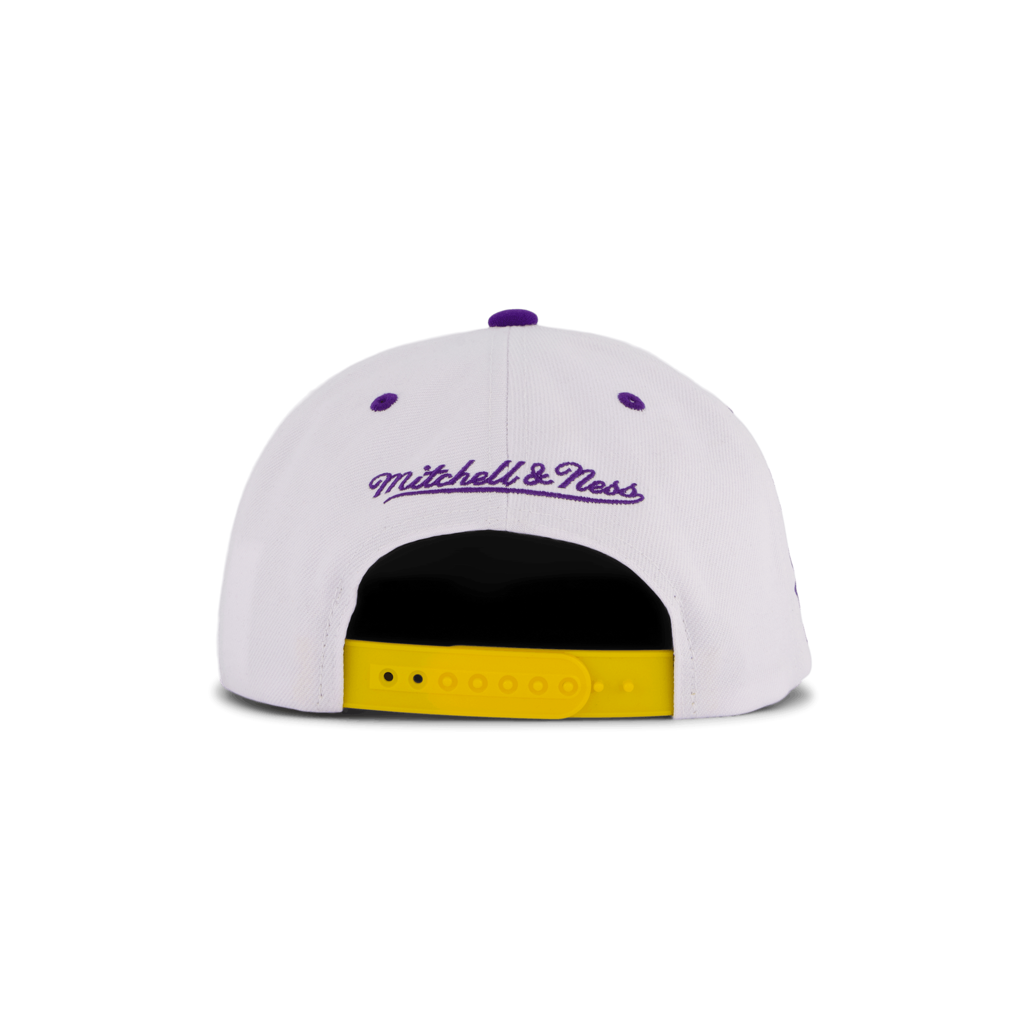 Lakers White Team Color Snapback