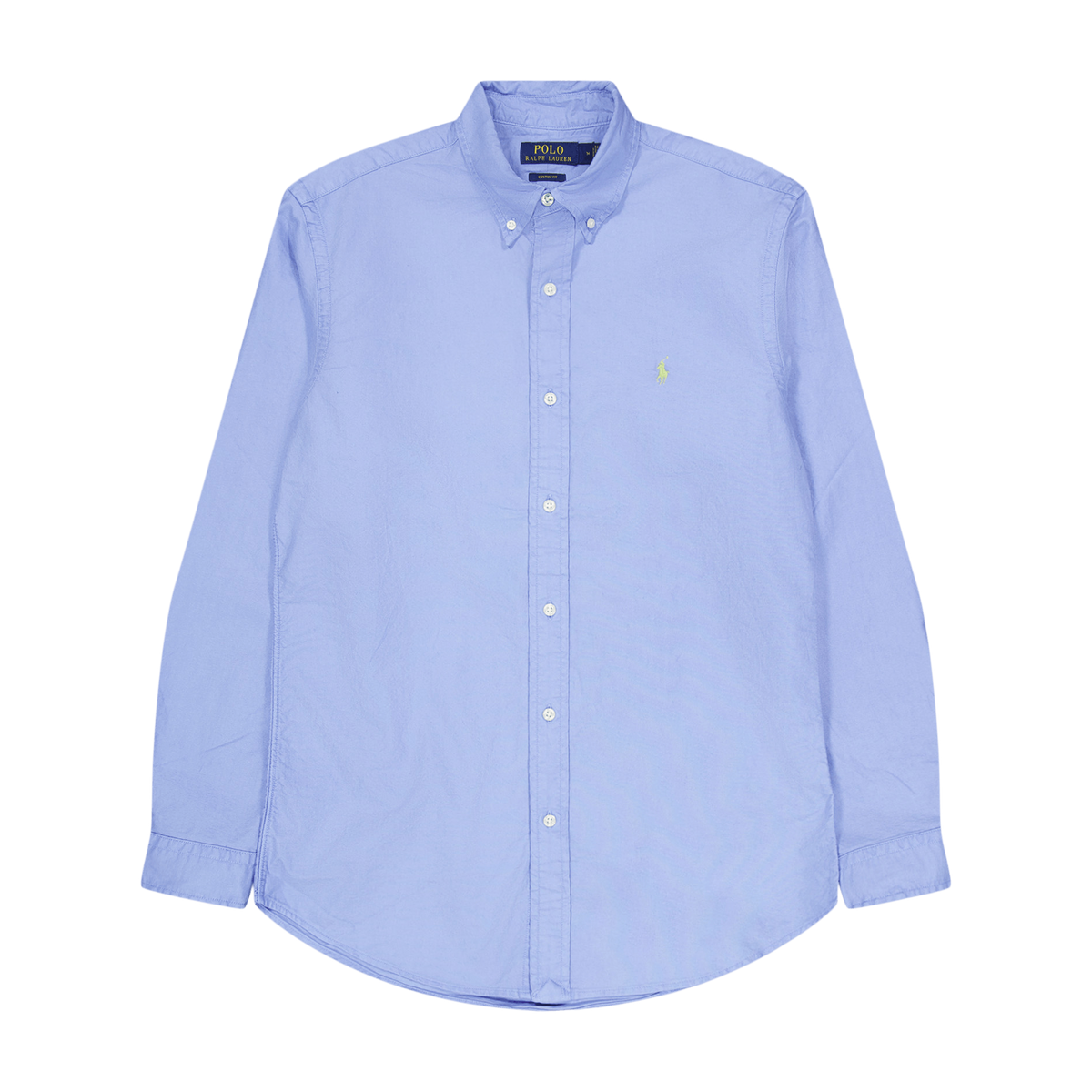 Custom Fit Garment-Dyed Oxford Shirt Harbor Island Blue