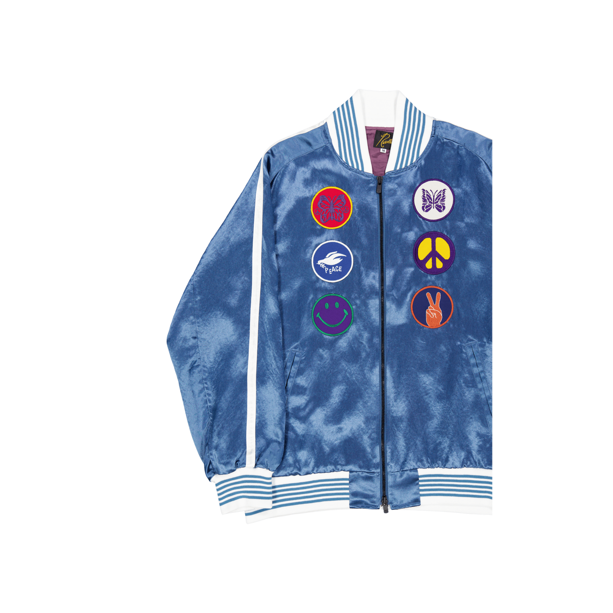 Award Jacket - Acetate Sateen A-blue