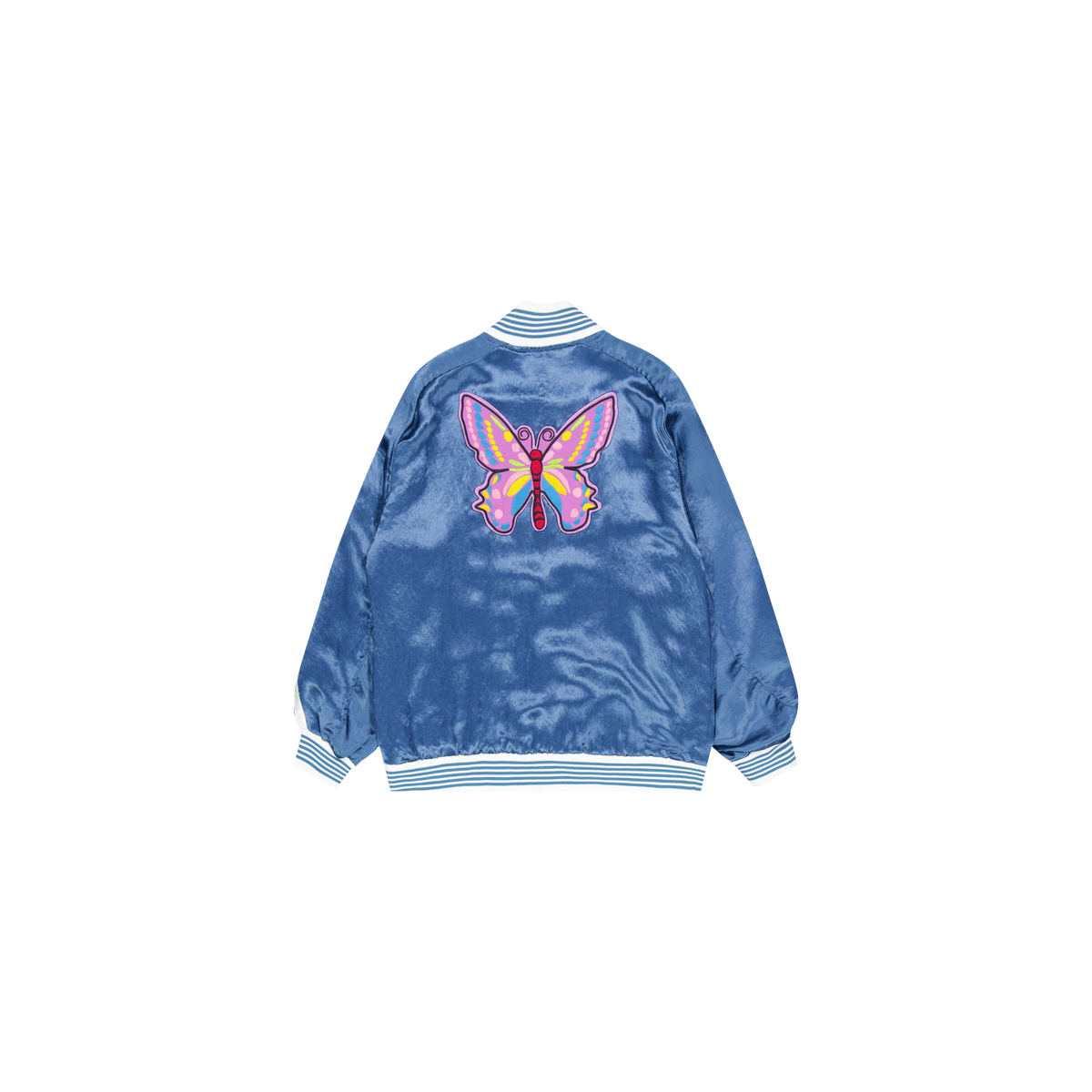 Award Jacket - Acetate Sateen A-blue