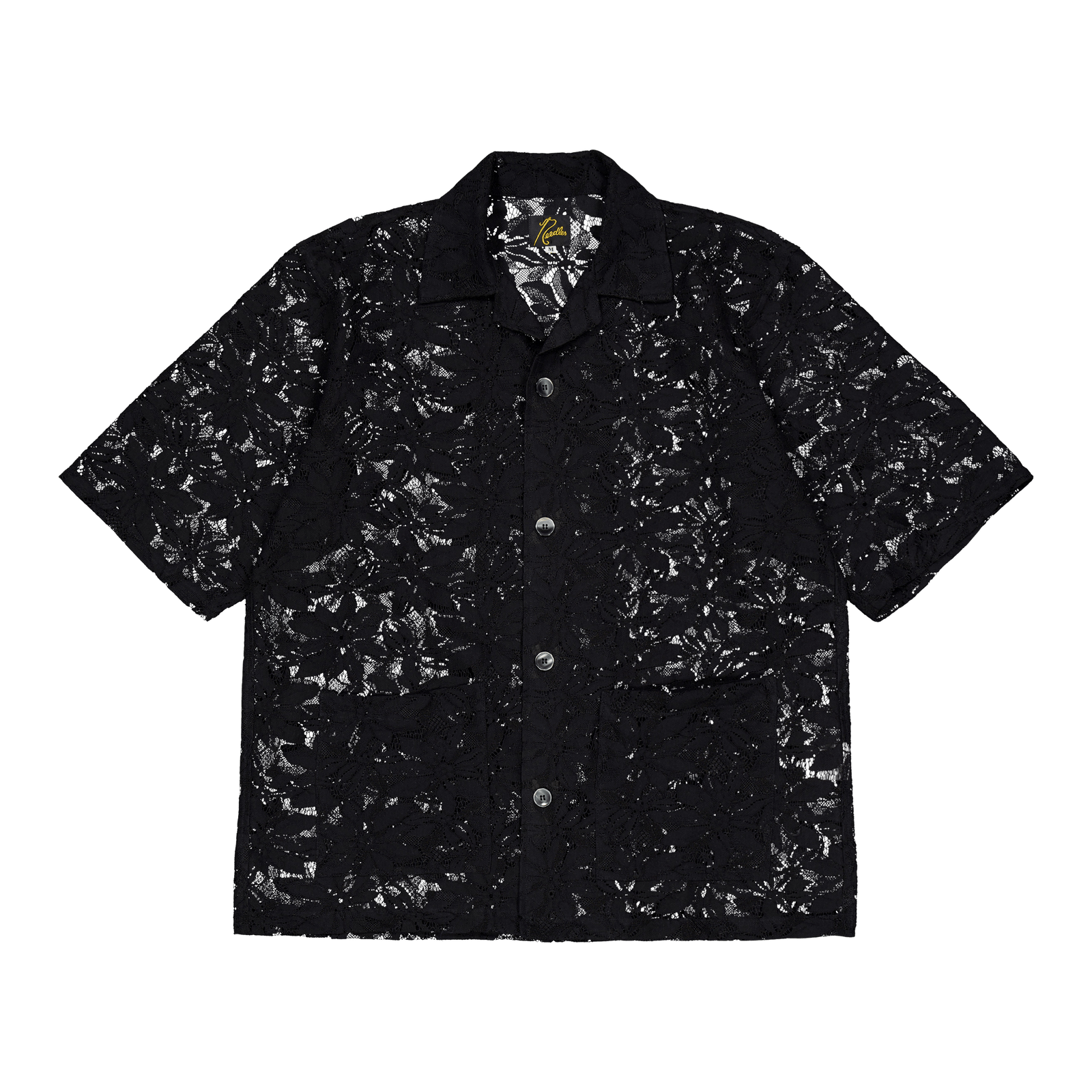 Cabana Shirt - C/pe/r Lace Clo B-black