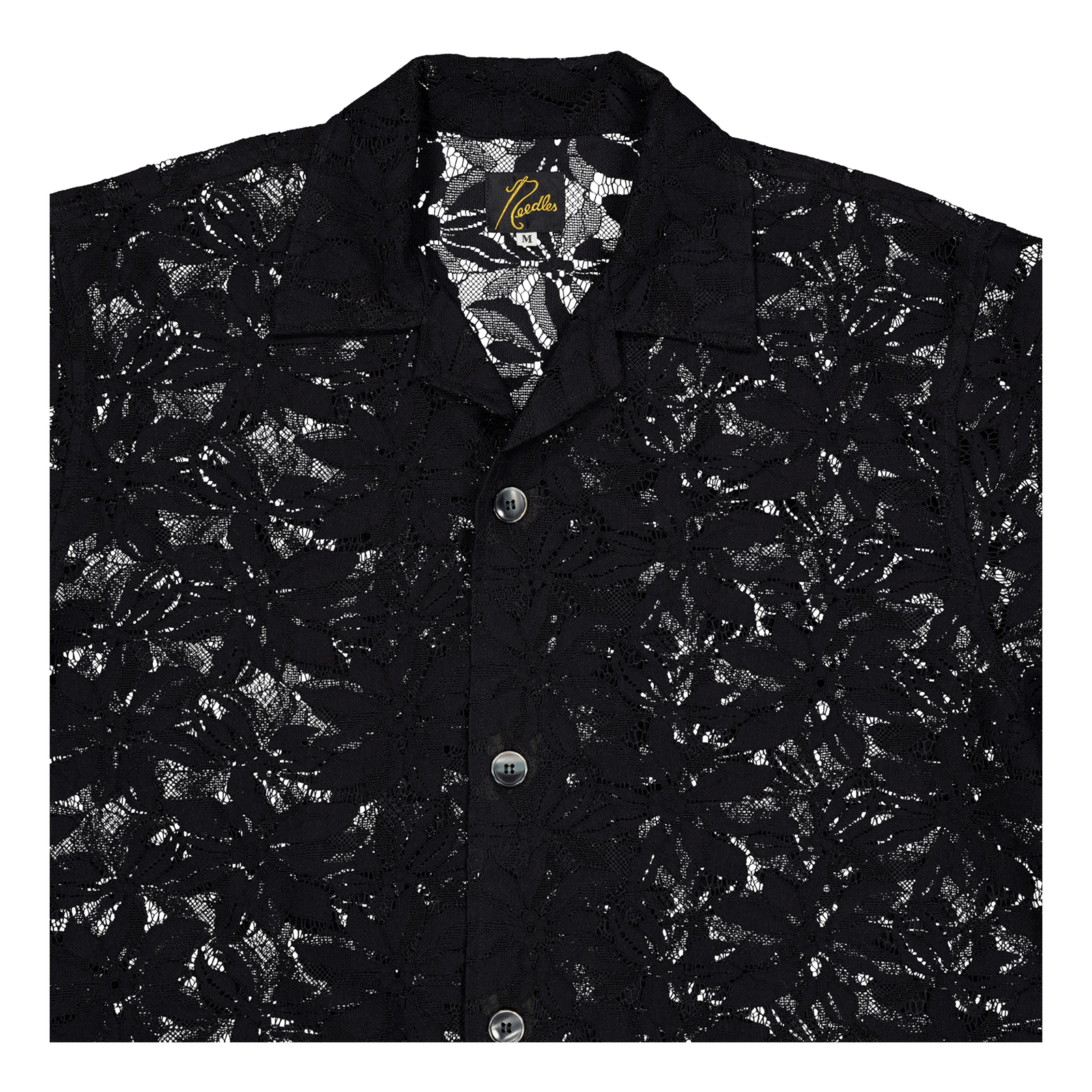 Cabana Shirt - C/pe/r Lace Clo B-black