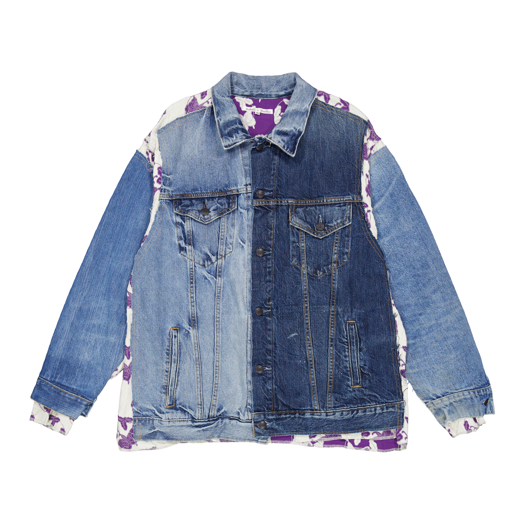 Jean Jacket -> Covered Jacket A-off White