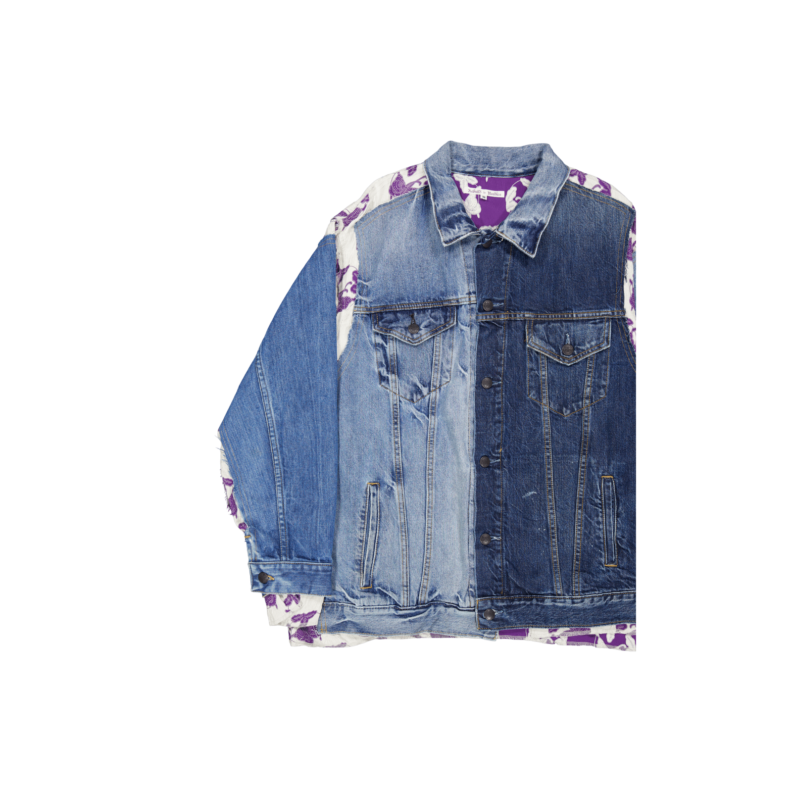 Jean Jacket -> Covered Jacket A-off White