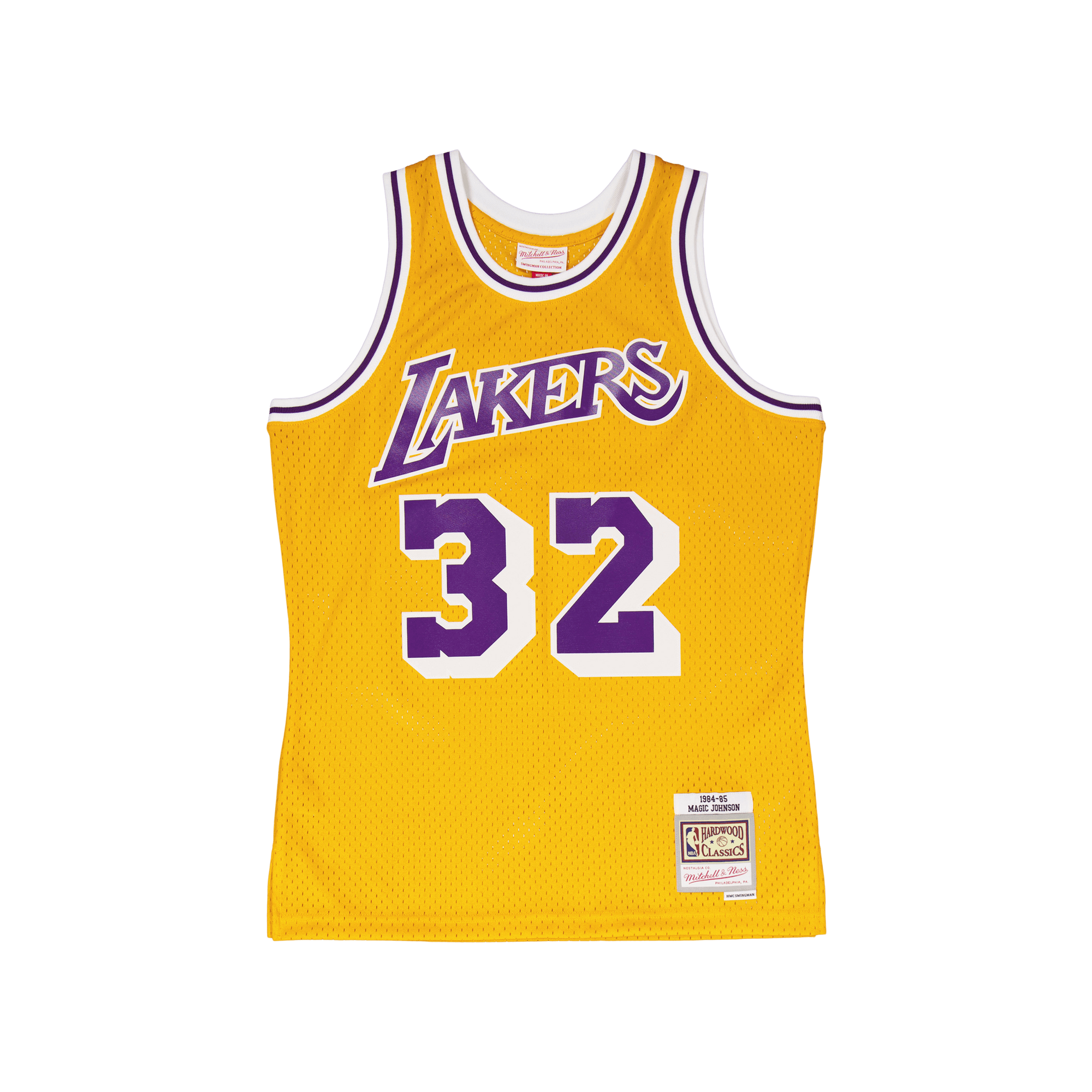 Los Angeles Lakers 84-85 Magic Light Gold