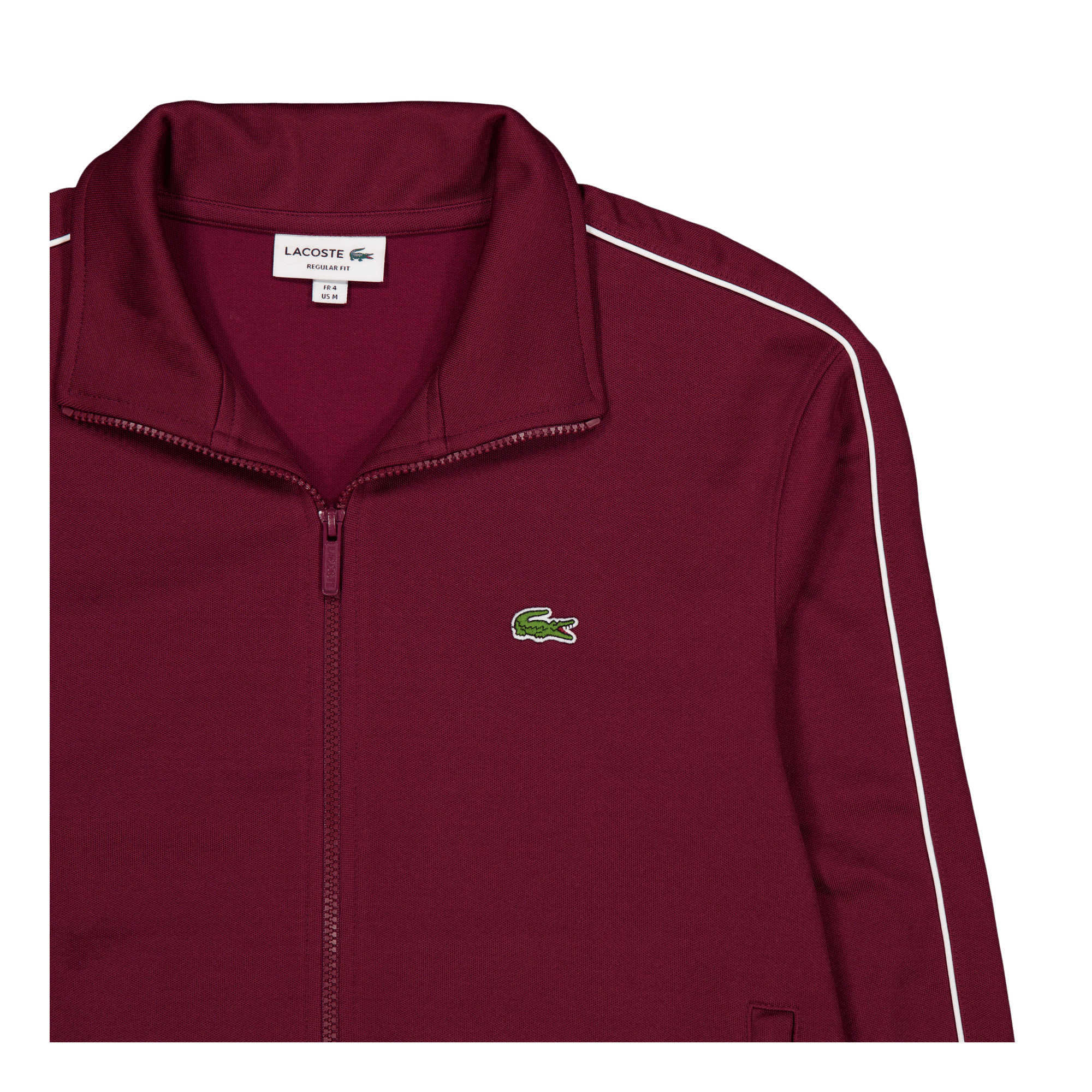 Lacoste Full Zip Sweater Yup Zin