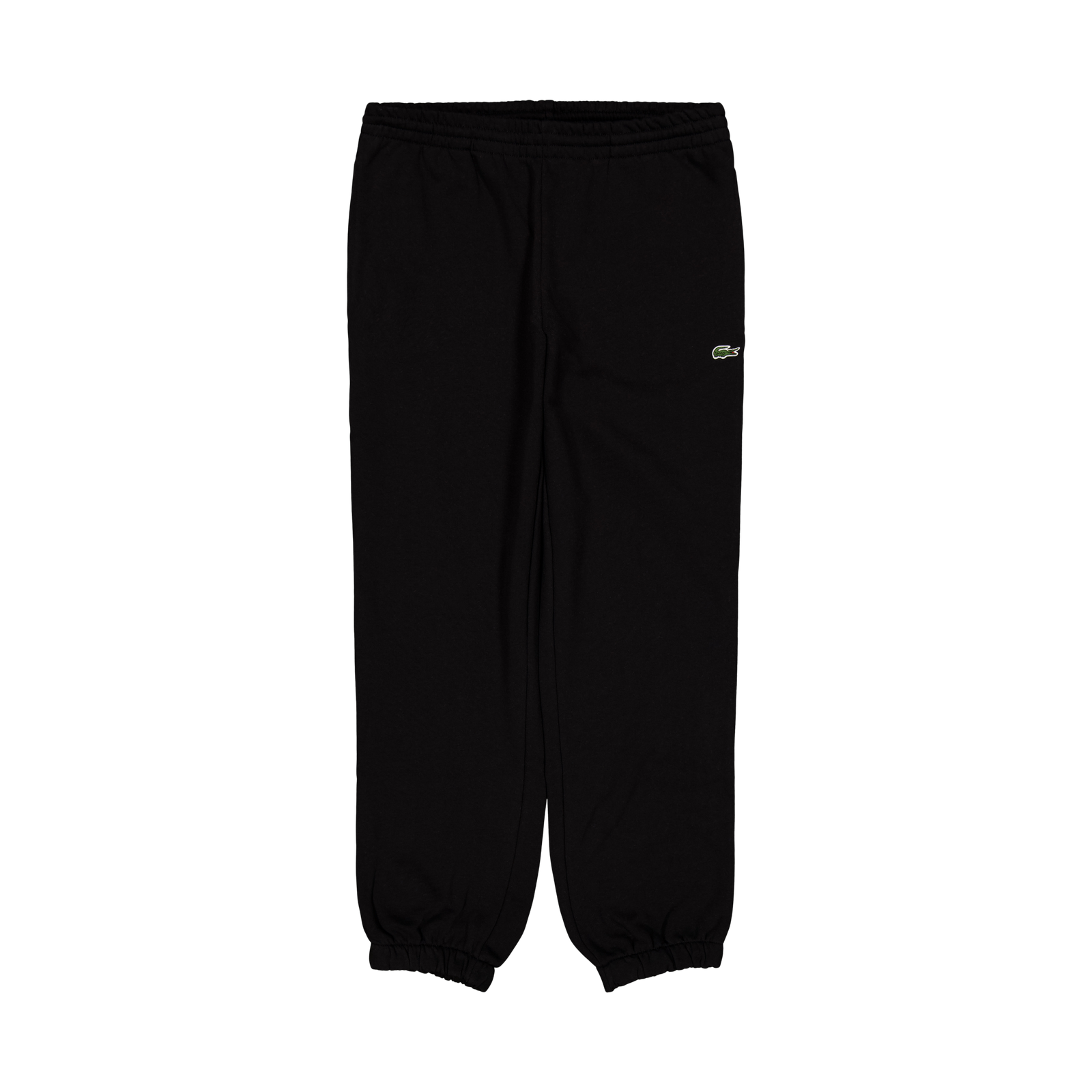 Black lacoste tracksuit bottoms deals