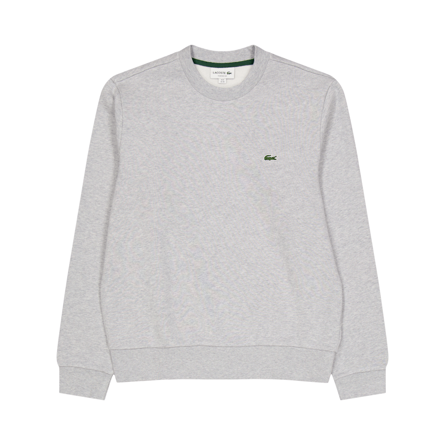 Crew Neck Sweatshirt Cca Silver Chine