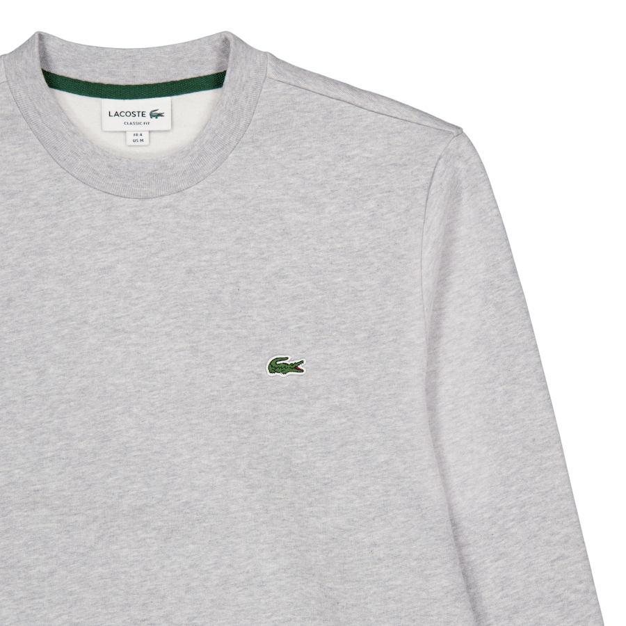 Crew Neck Sweatshirt Cca Silver Chine