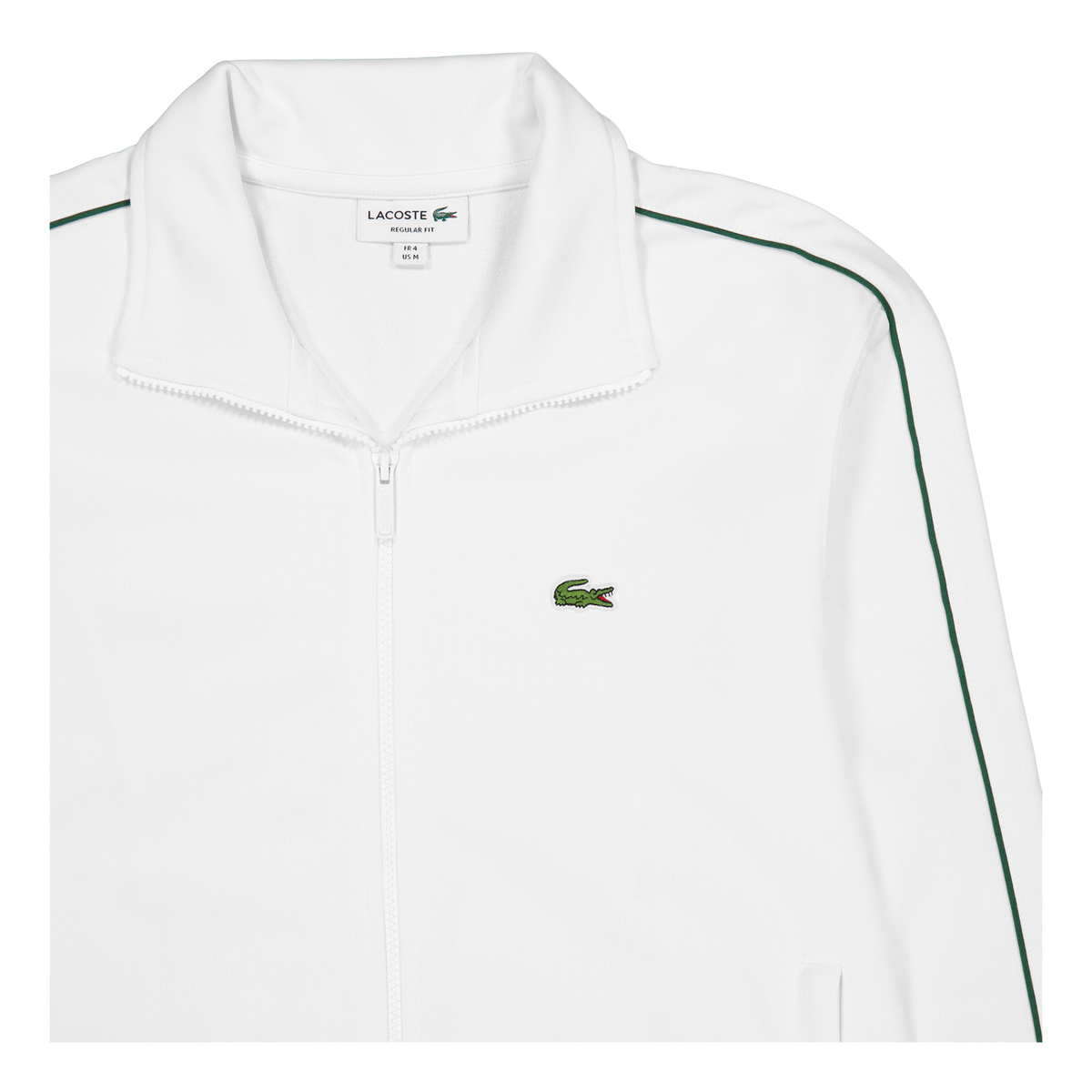 Lacoste Full Zip Sweater 70v Flour