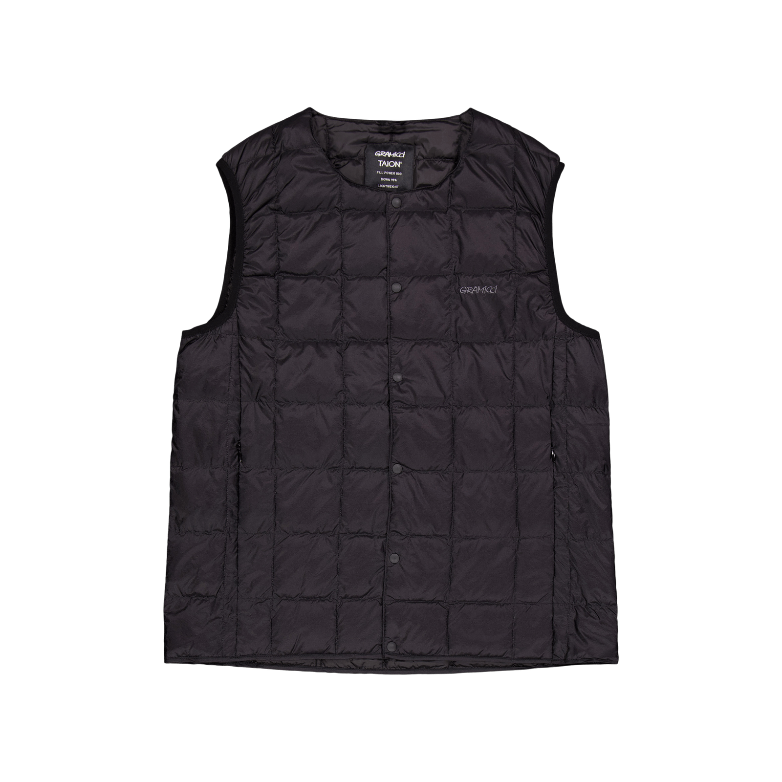 Inner Down Vest Black