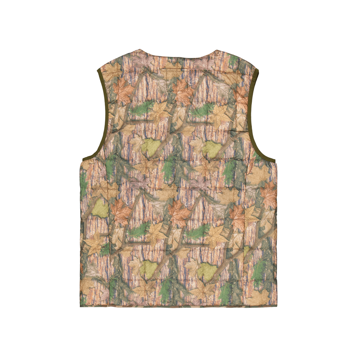 Inner Down Vest Leaf Camo