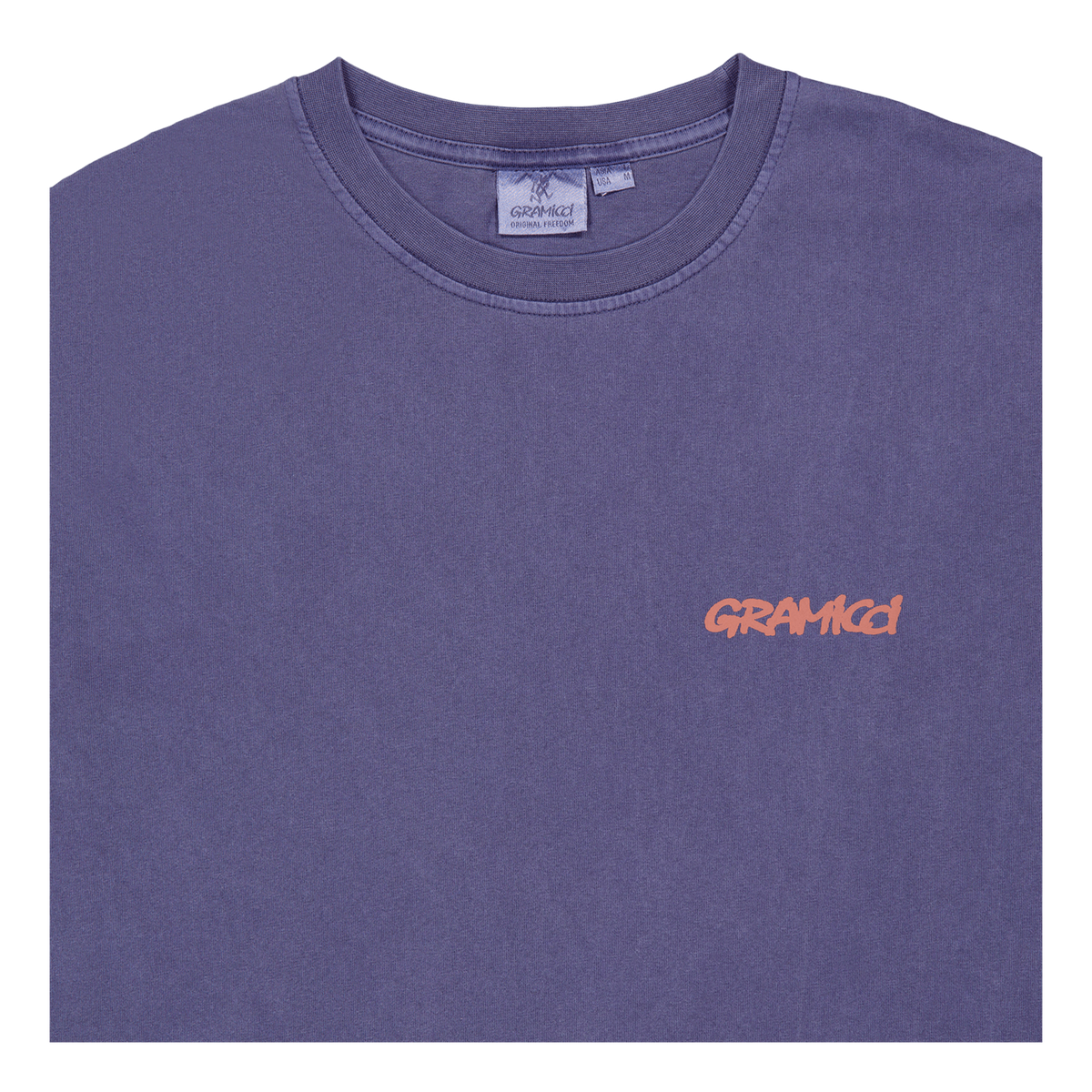 Footprints L/s Tee Navy Pigment