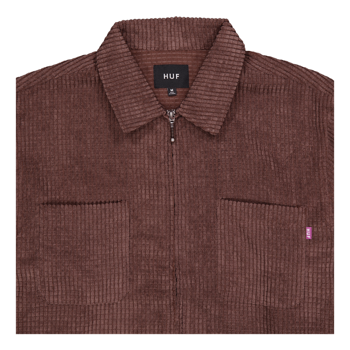 Cornelius Zip Shirt Eggplant