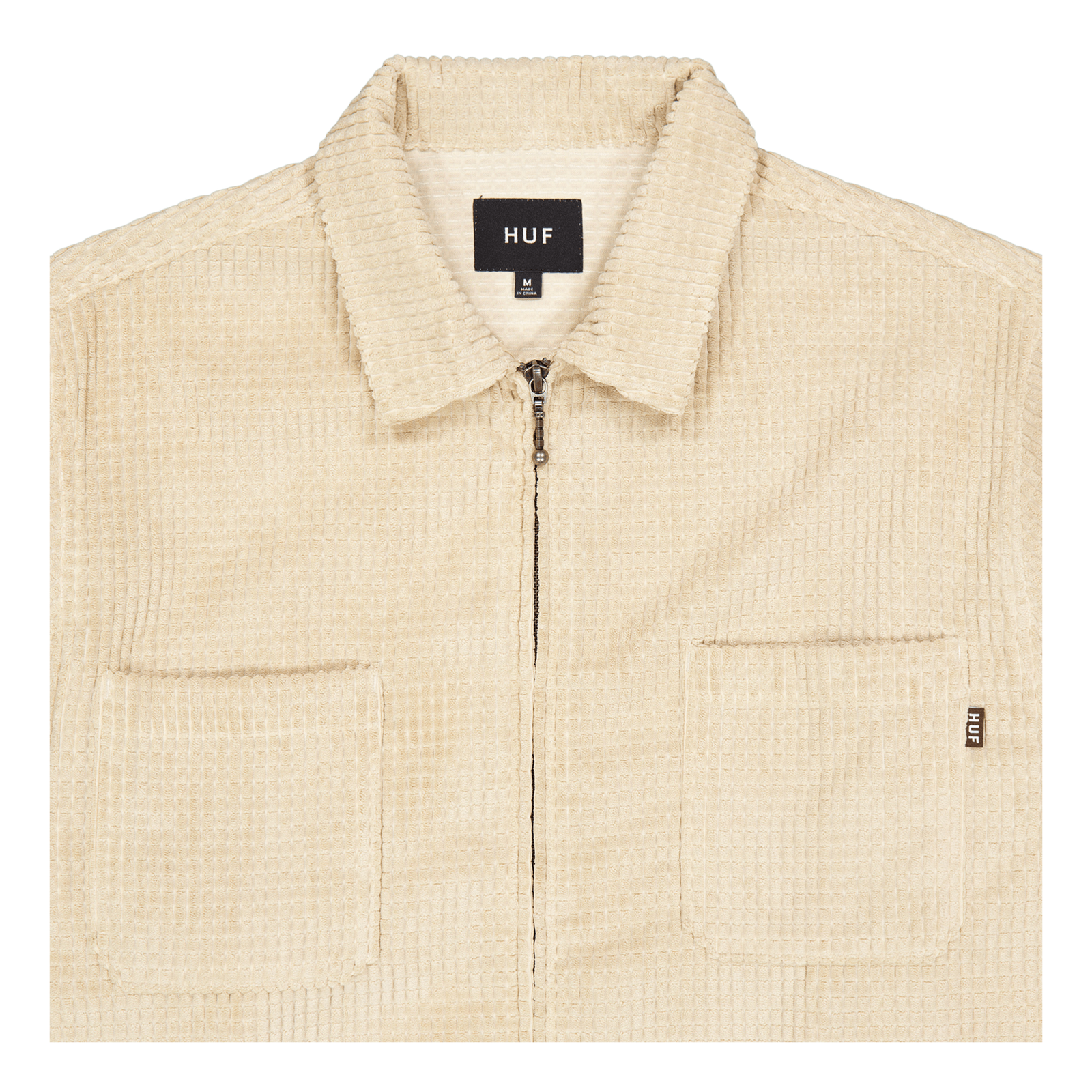 Cornelius Zip Shirt Oatmeal