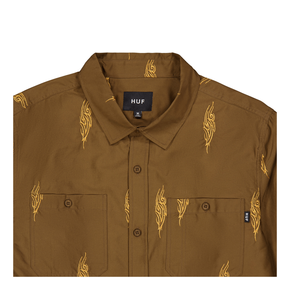 Larkin Embroidered Work Shirt Bison