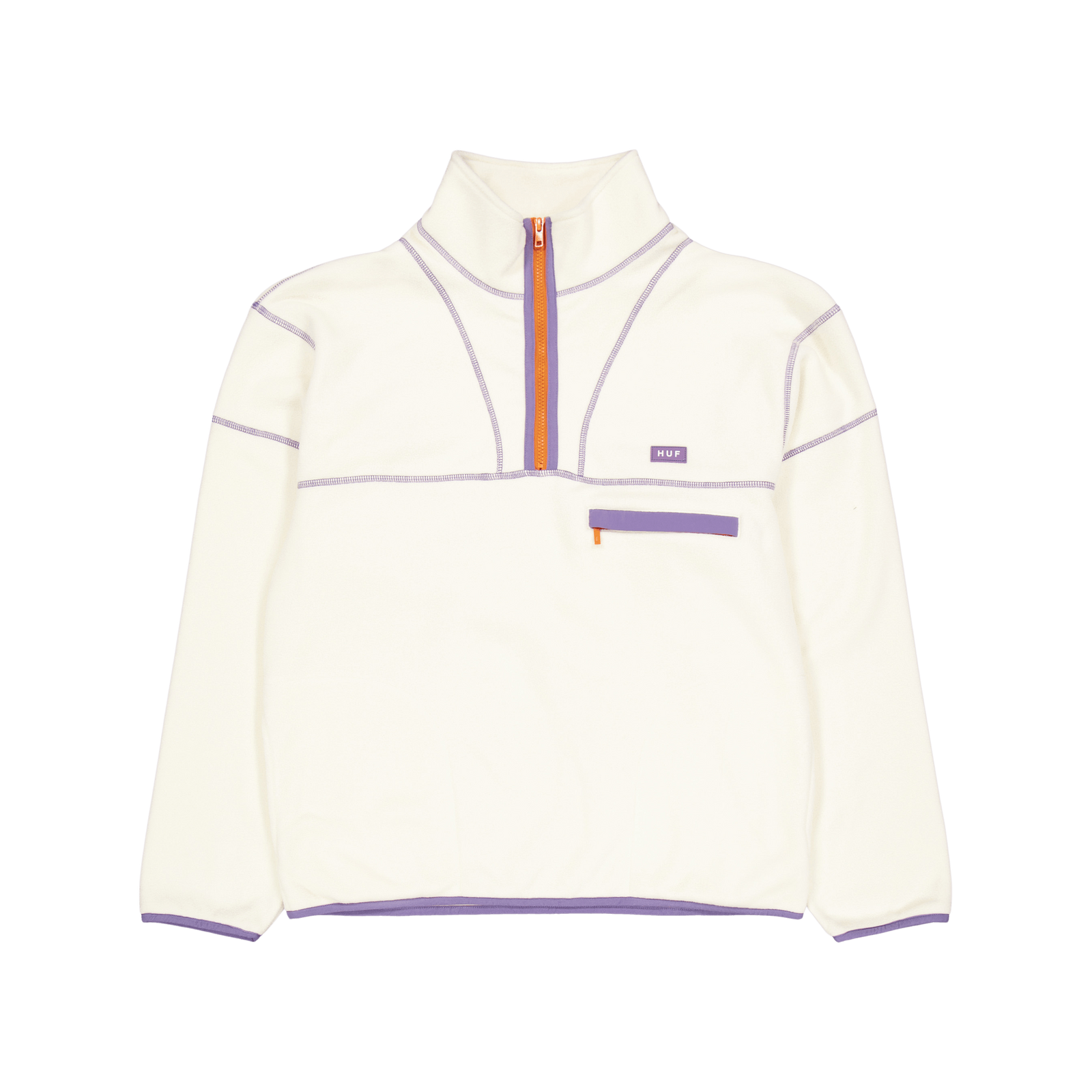 Elysian Quarter Zip Fleece Bone