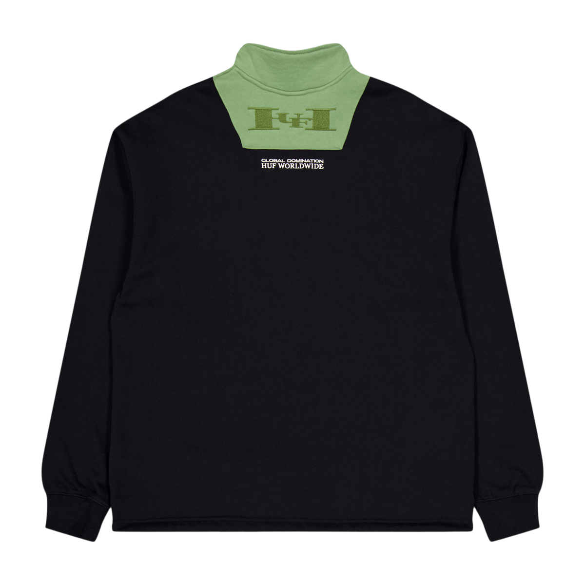 Harrison 1/4 Zip Fleece Black