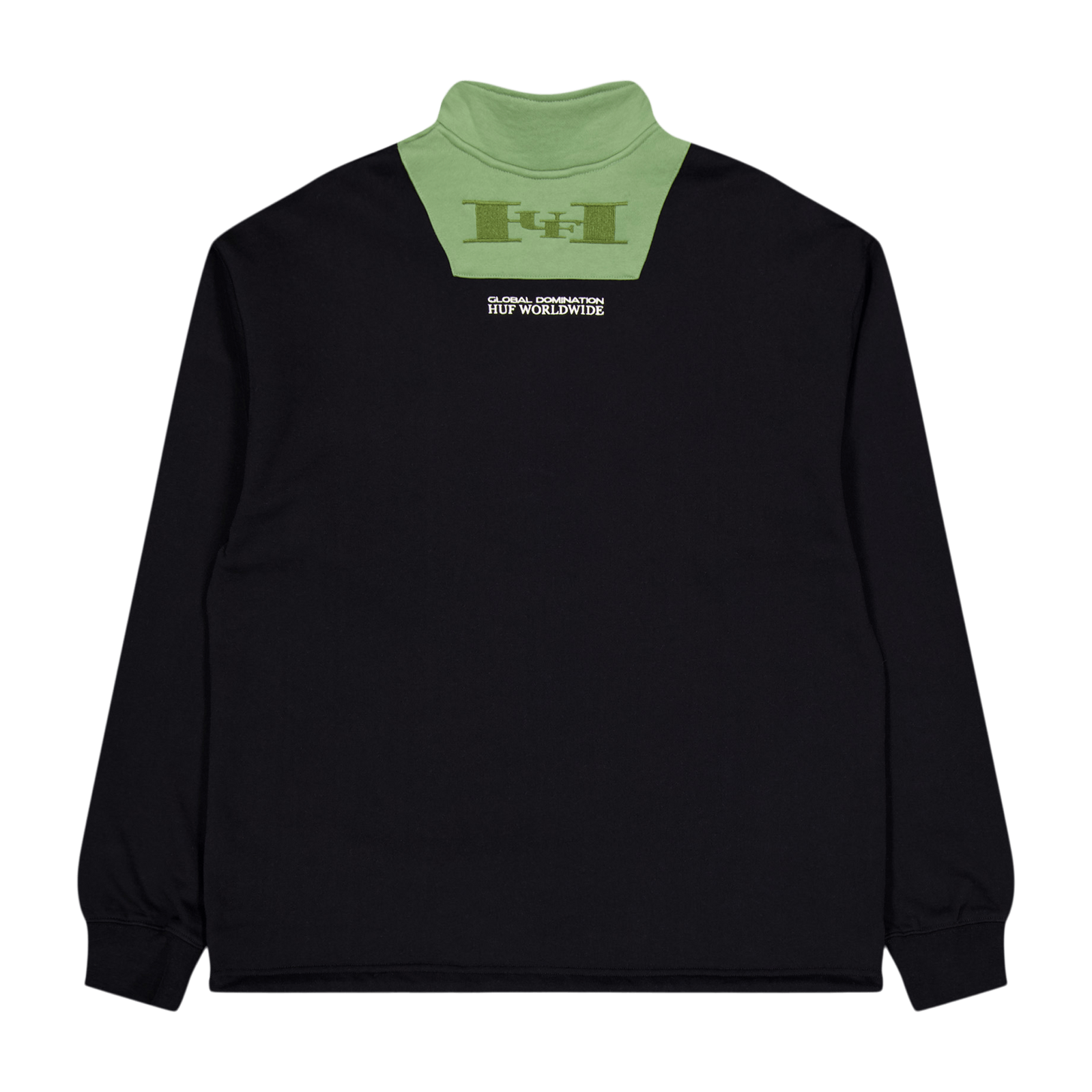 Harrison 1/4 Zip Fleece Black