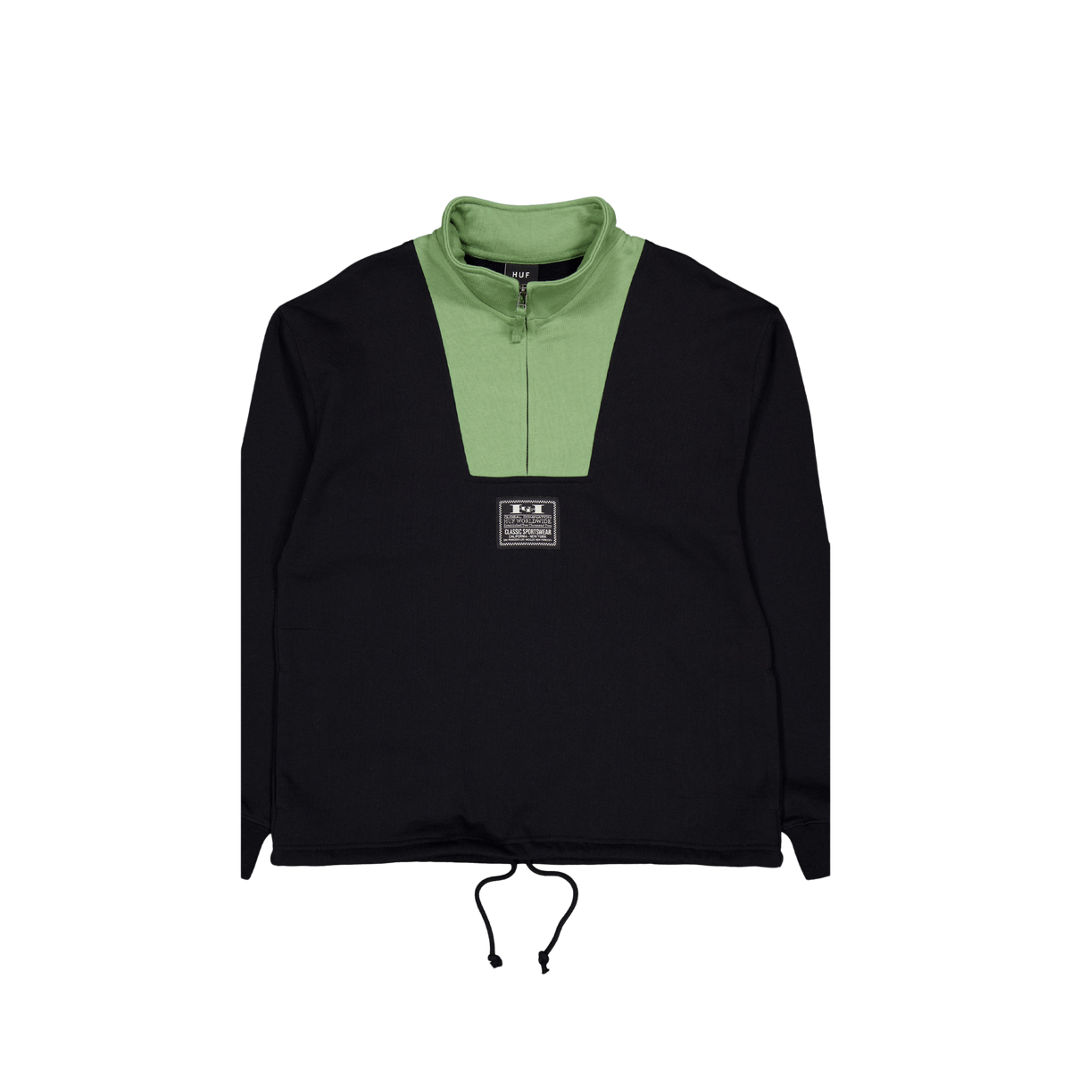 Harrison 1/4 Zip Fleece Black