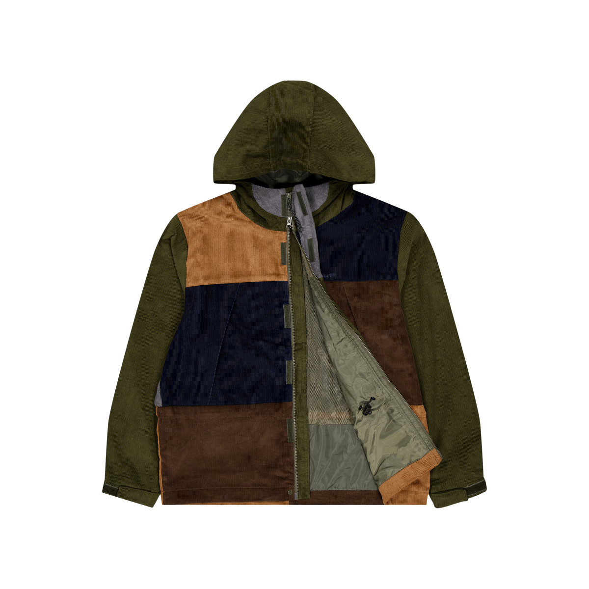 Contrast Cord Mountain Jacket Avocado