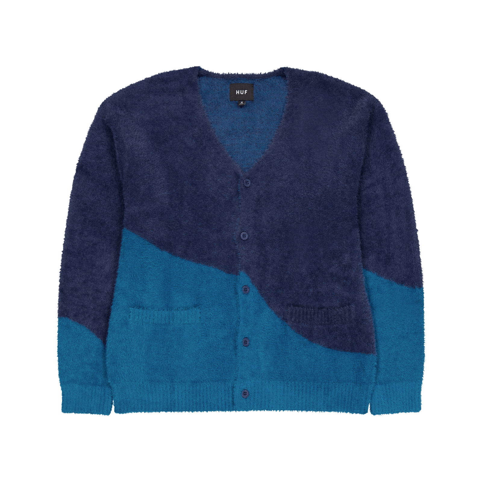 Merged Cardigan Blue Night