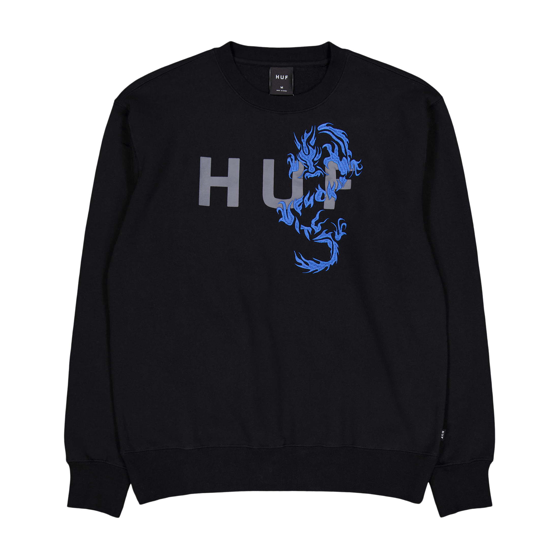 Huf dragon tt mens top hoodie