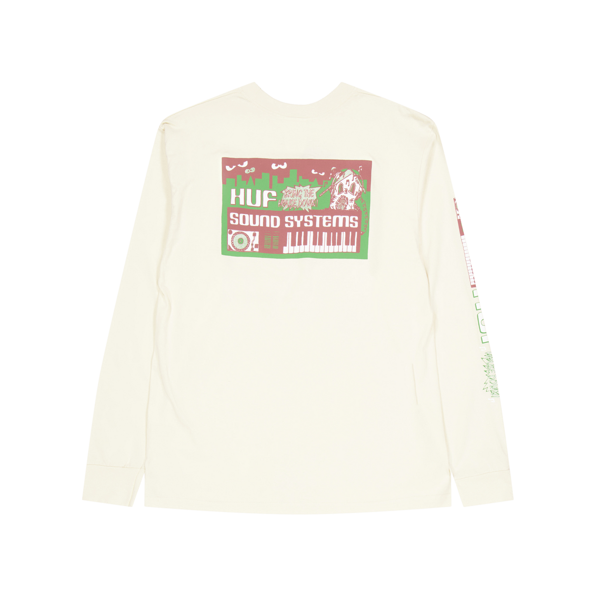 Sound Systems L/s Tee Bone