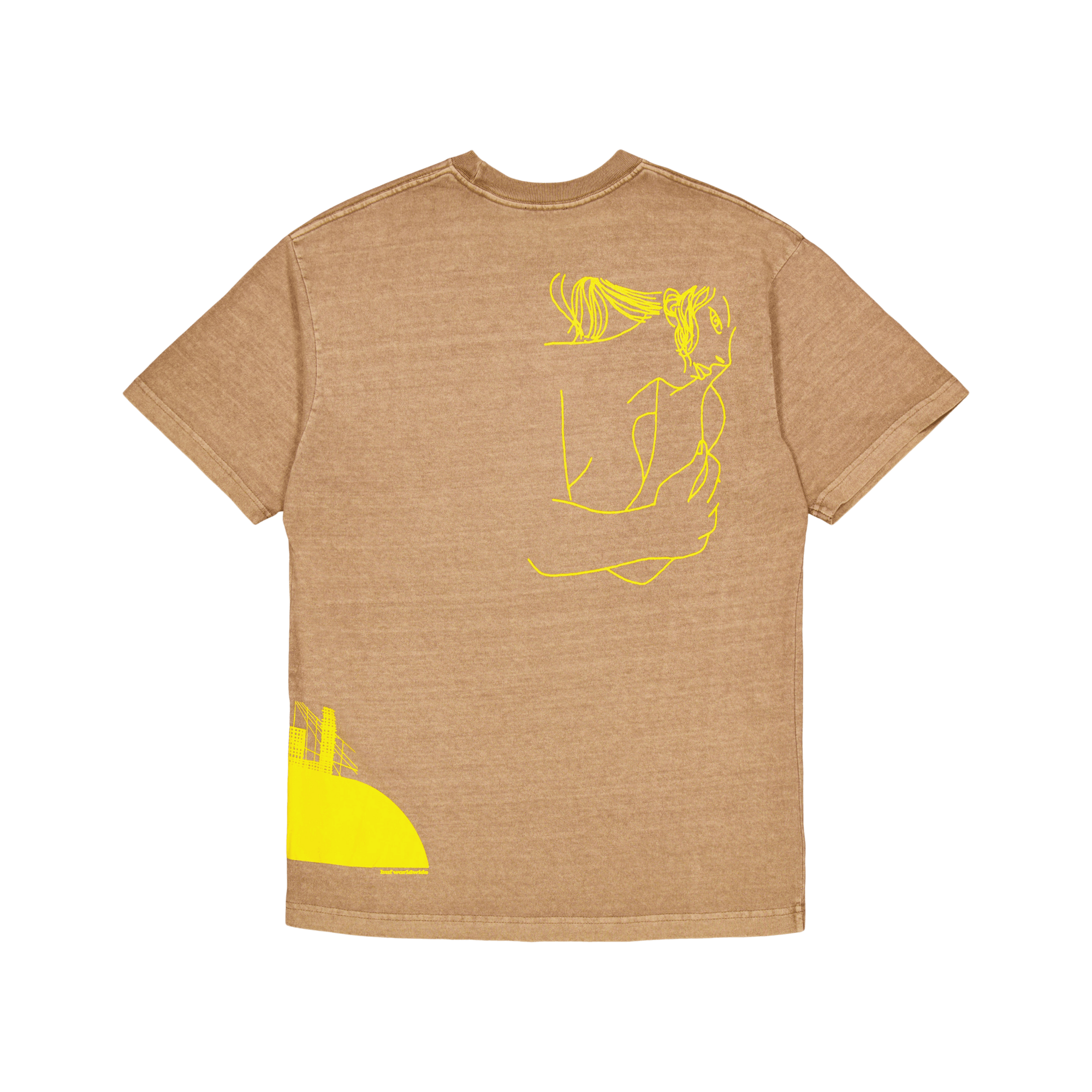 Loosies Washed S/s Tee Camel