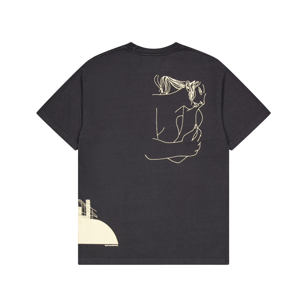 Loosies Washed S/s Tee Washed Black