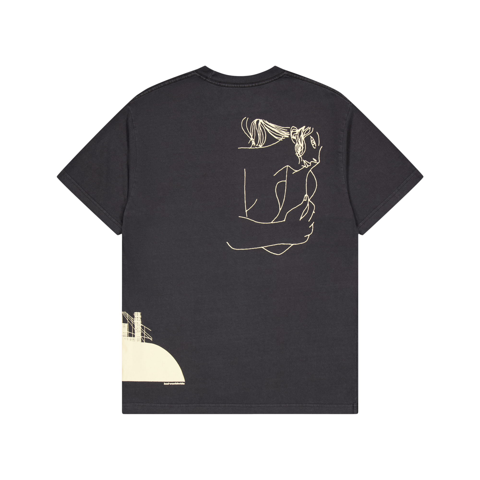 Loosies Washed S/s Tee Washed Black