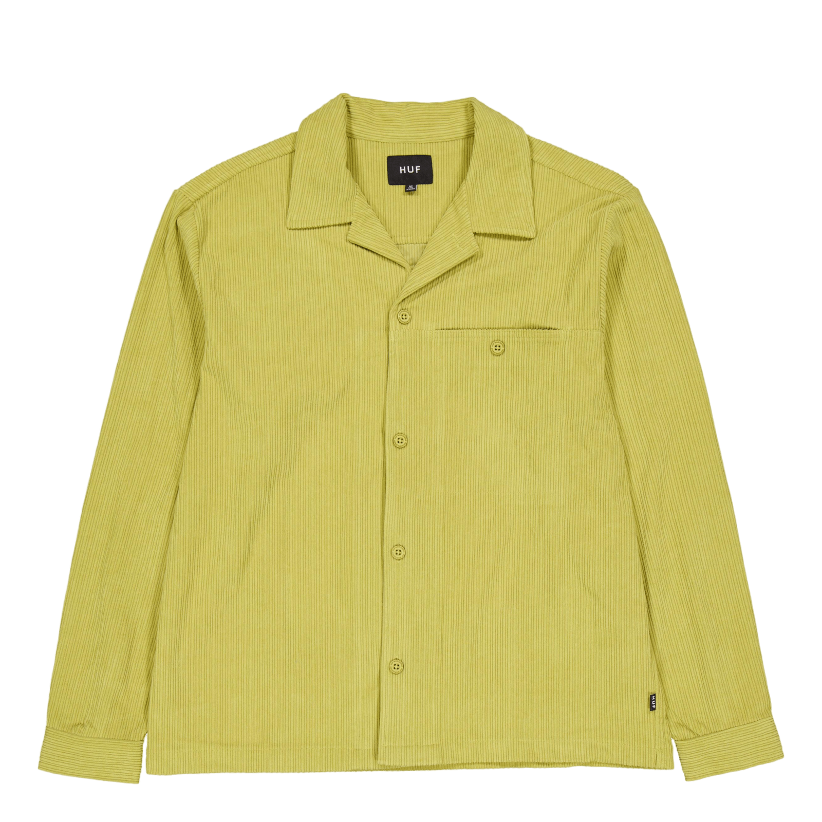 Huf Co Corduroy Overshirt Cactus