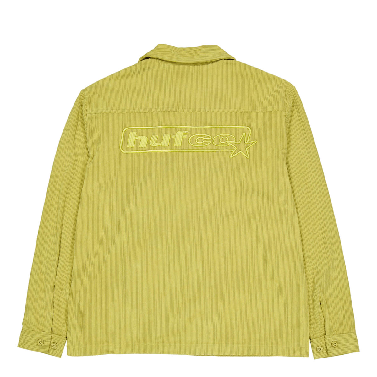 Huf Co Corduroy Overshirt Cactus