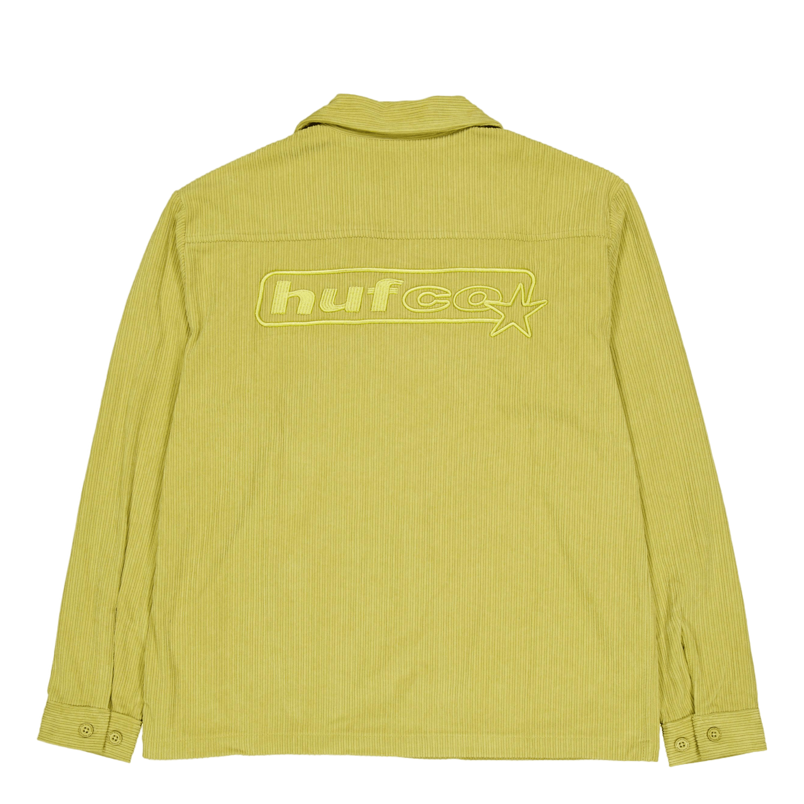 Huf Co Corduroy Overshirt Cactus