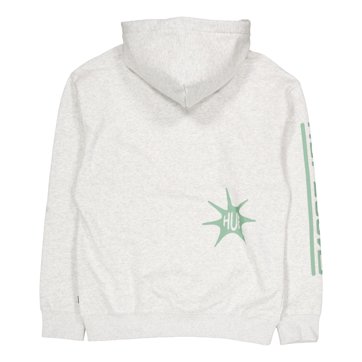 Distorted P/o Hoodie Heather Grey