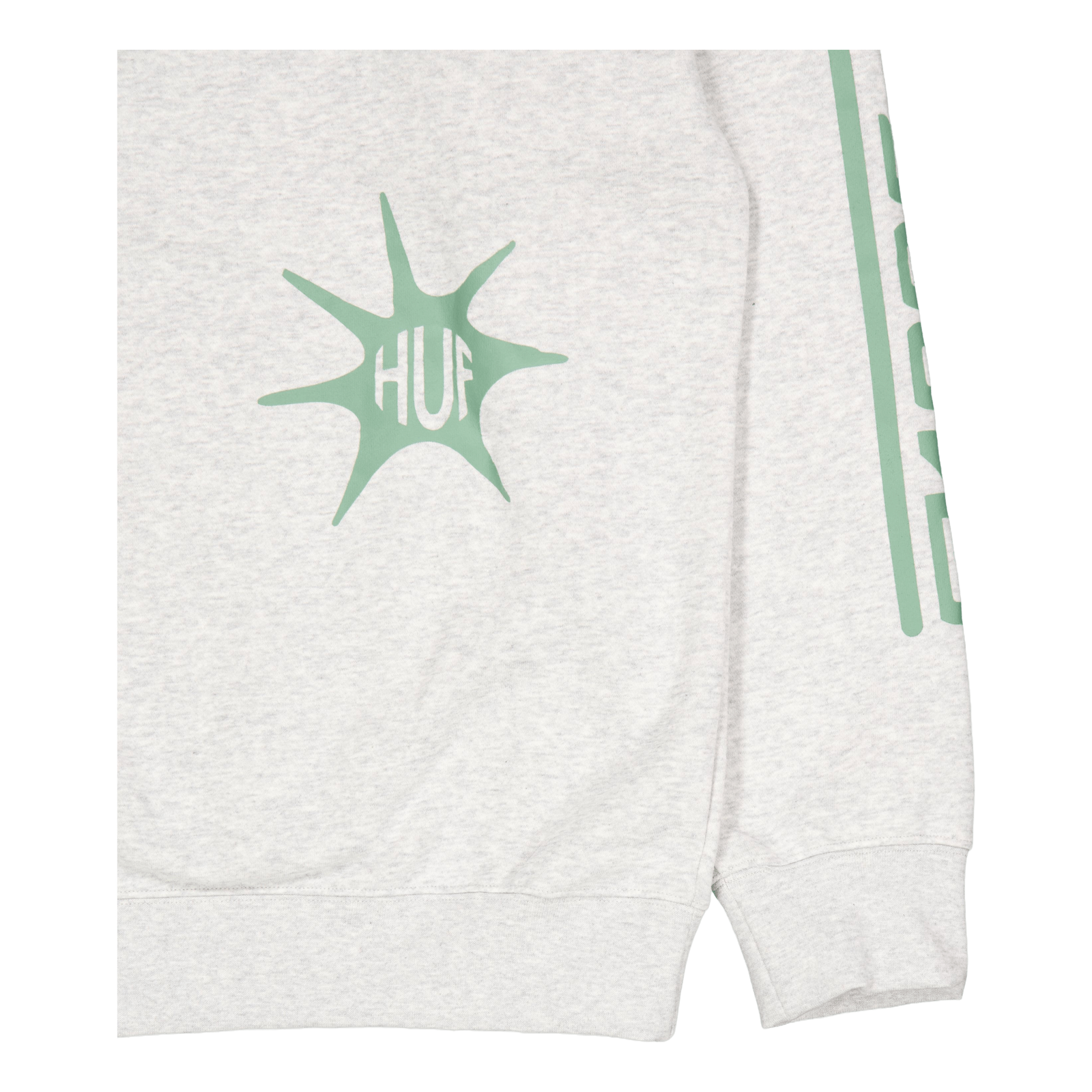 Distorted P/o Hoodie Heather Grey