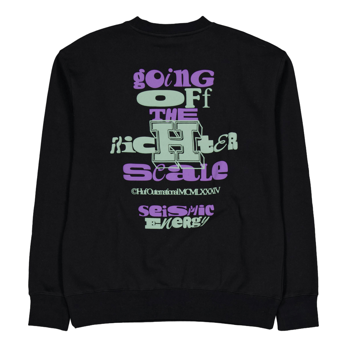 Huuuf! Crewneck Black